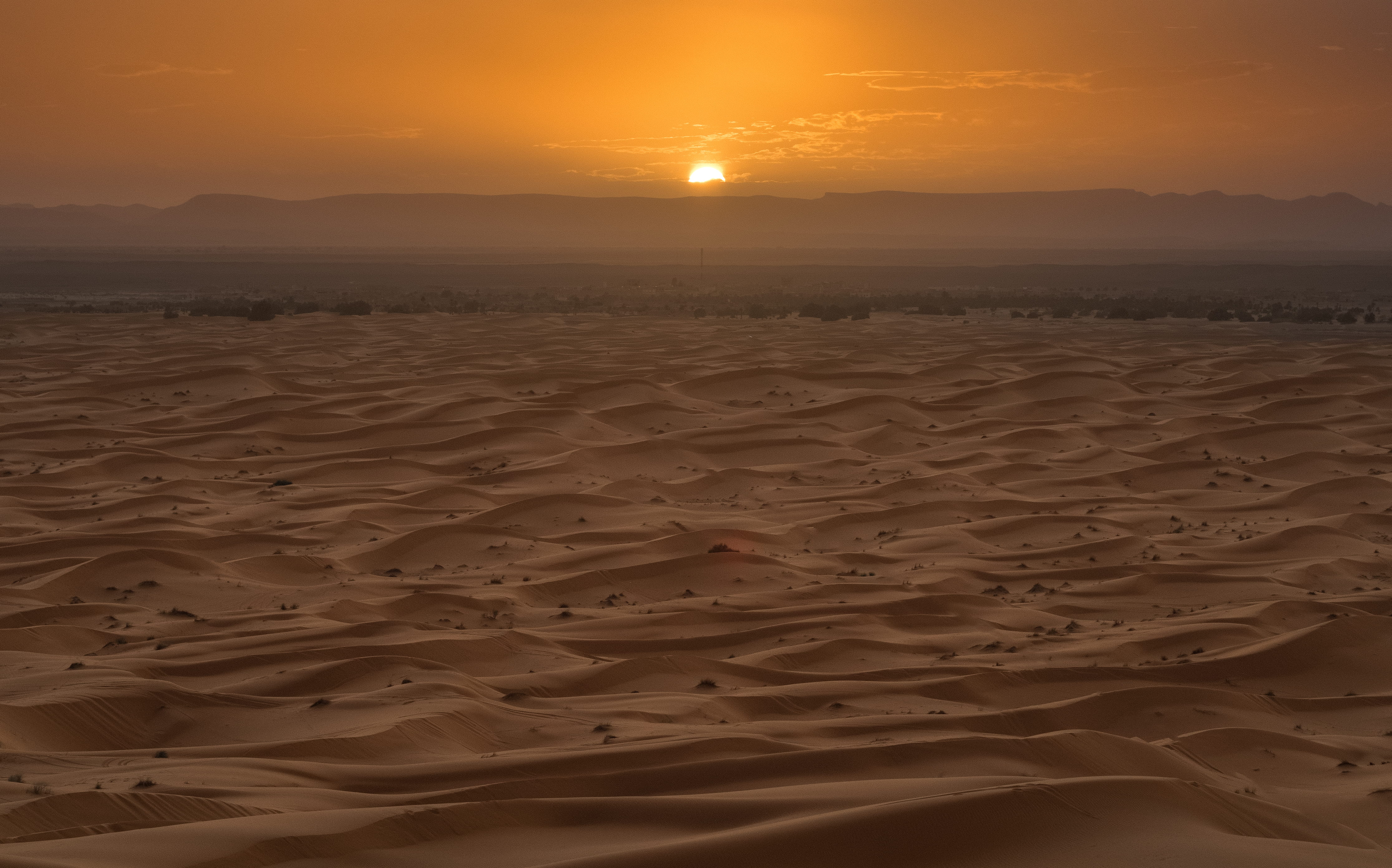marocco, sun, tranquil scene, idyllic, outdoors, beauty in nature, environment, brown, photography, sunset, nature, beach, hill, landscape, dawn, climate, HD Wallpaper