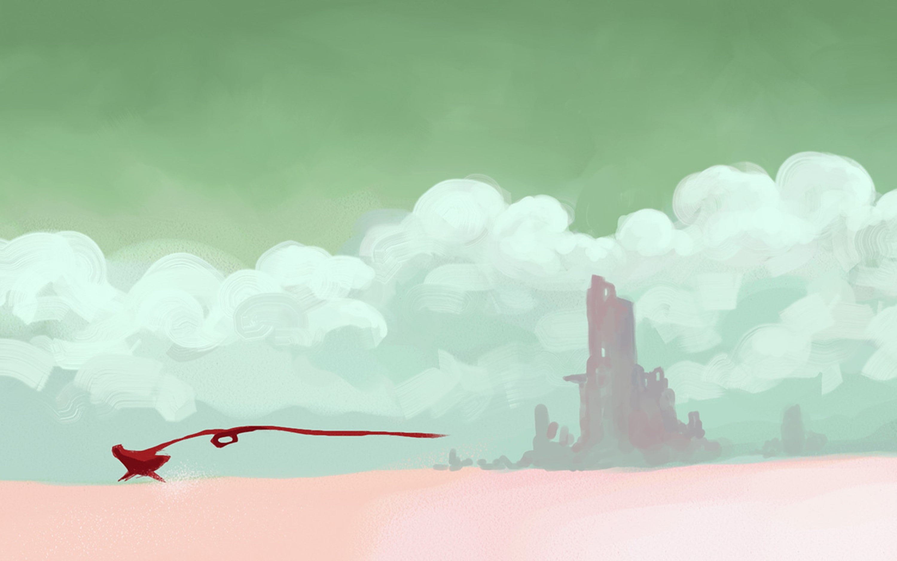 video games, 2K, Journey (game), HD Wallpaper
