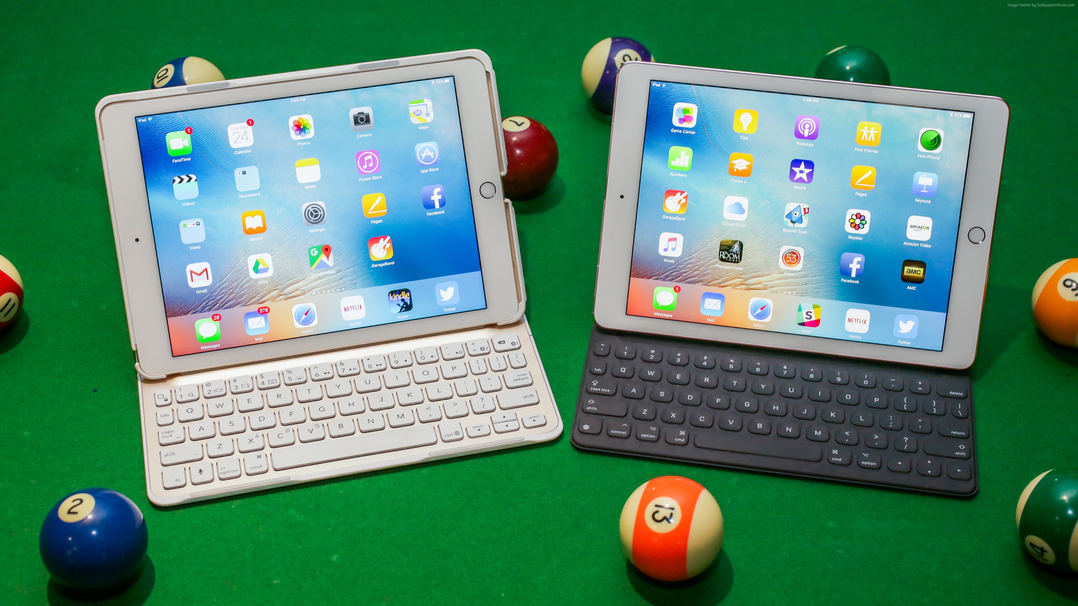 7, apple, iPad Pro 9, 2K, HD Wallpaper