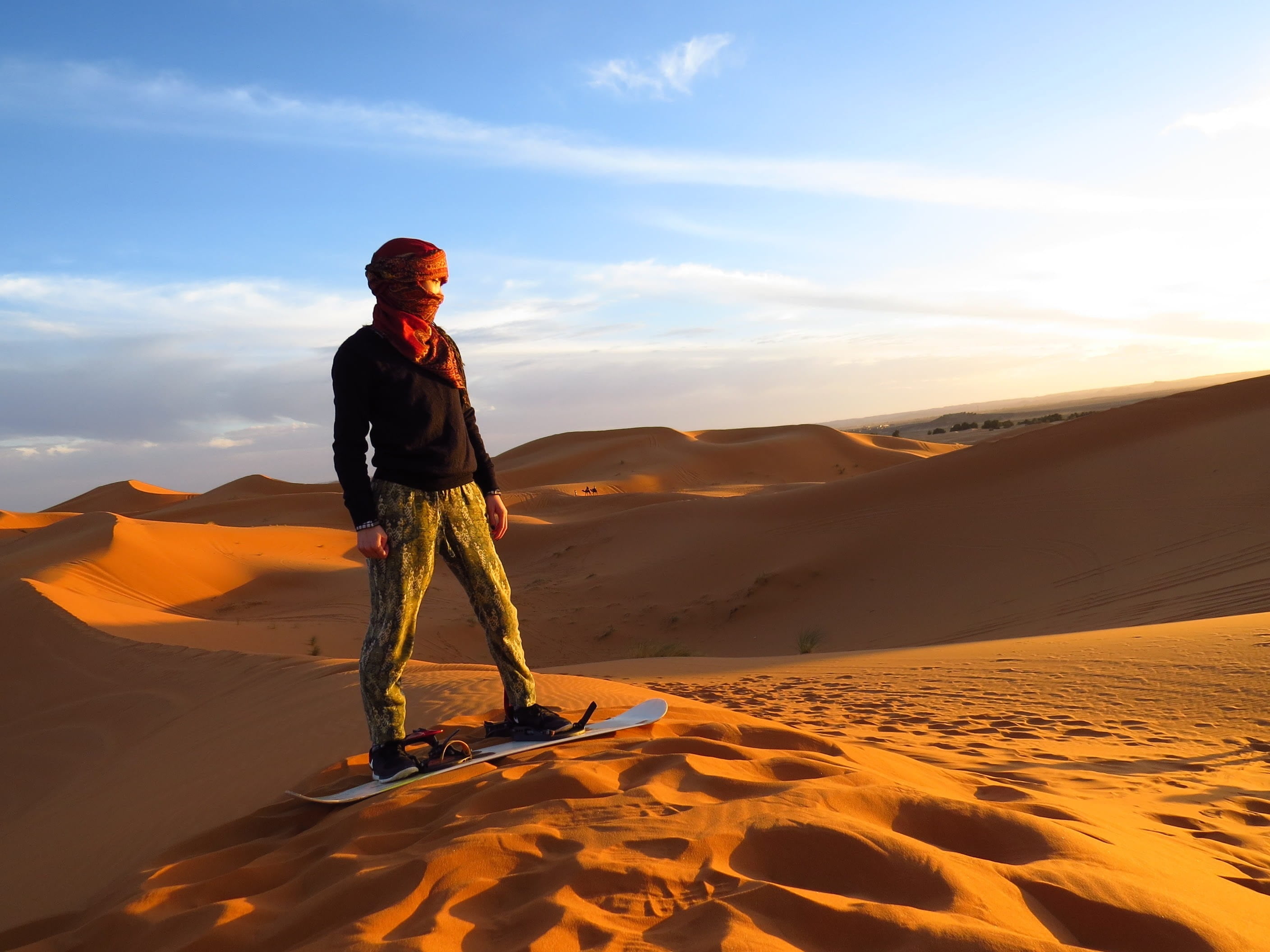 white, riding, sky, land, one person, outdoors, lifestyles, nature, non-urban scene, scenics - nature, country, standing, full length, arid climate, only women, HD Wallpaper