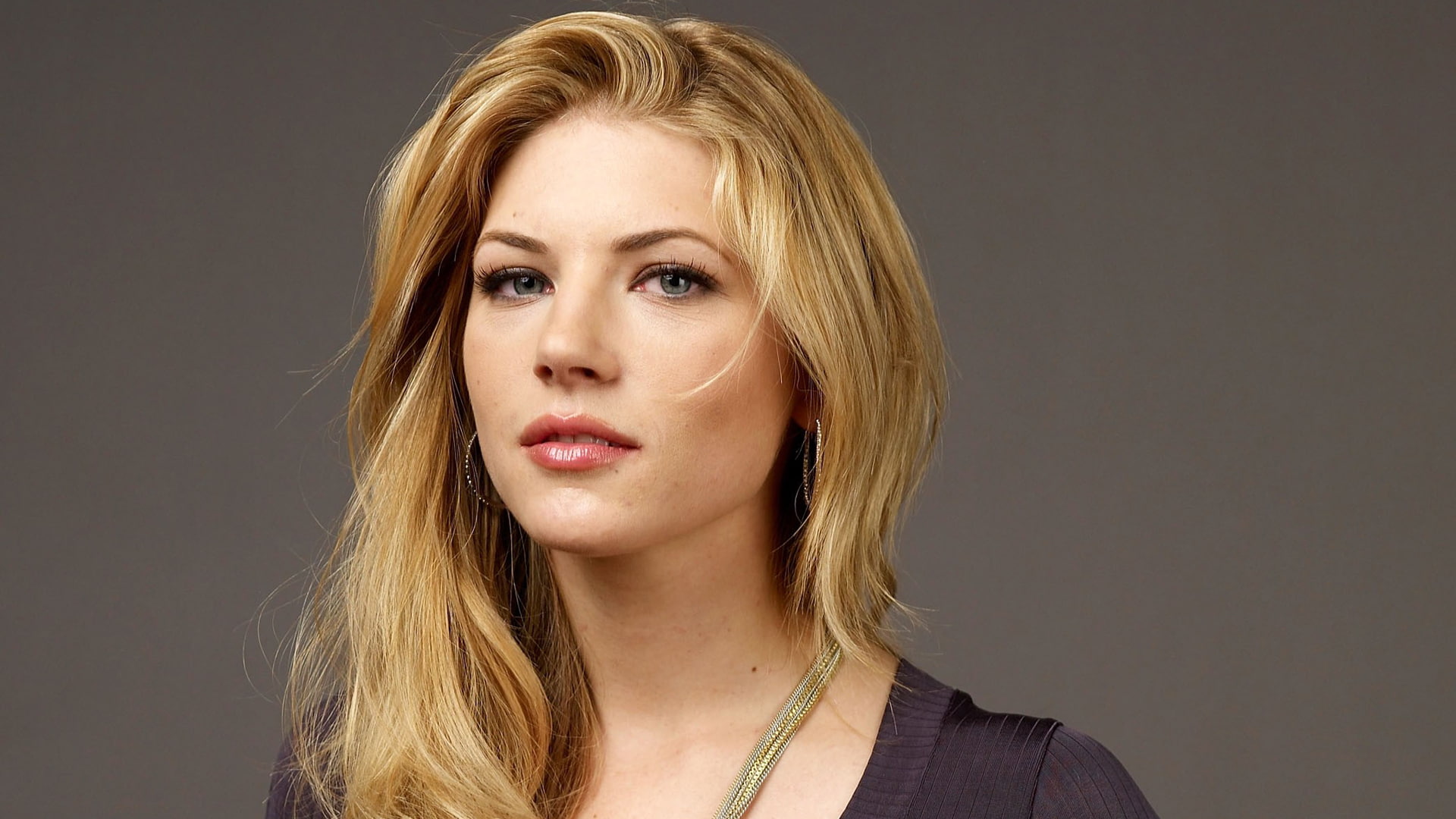 blonde, actress, haired, 1080P, katheryn, katheryn winnick, woman, winnick, portrait, face, HD Wallpaper
