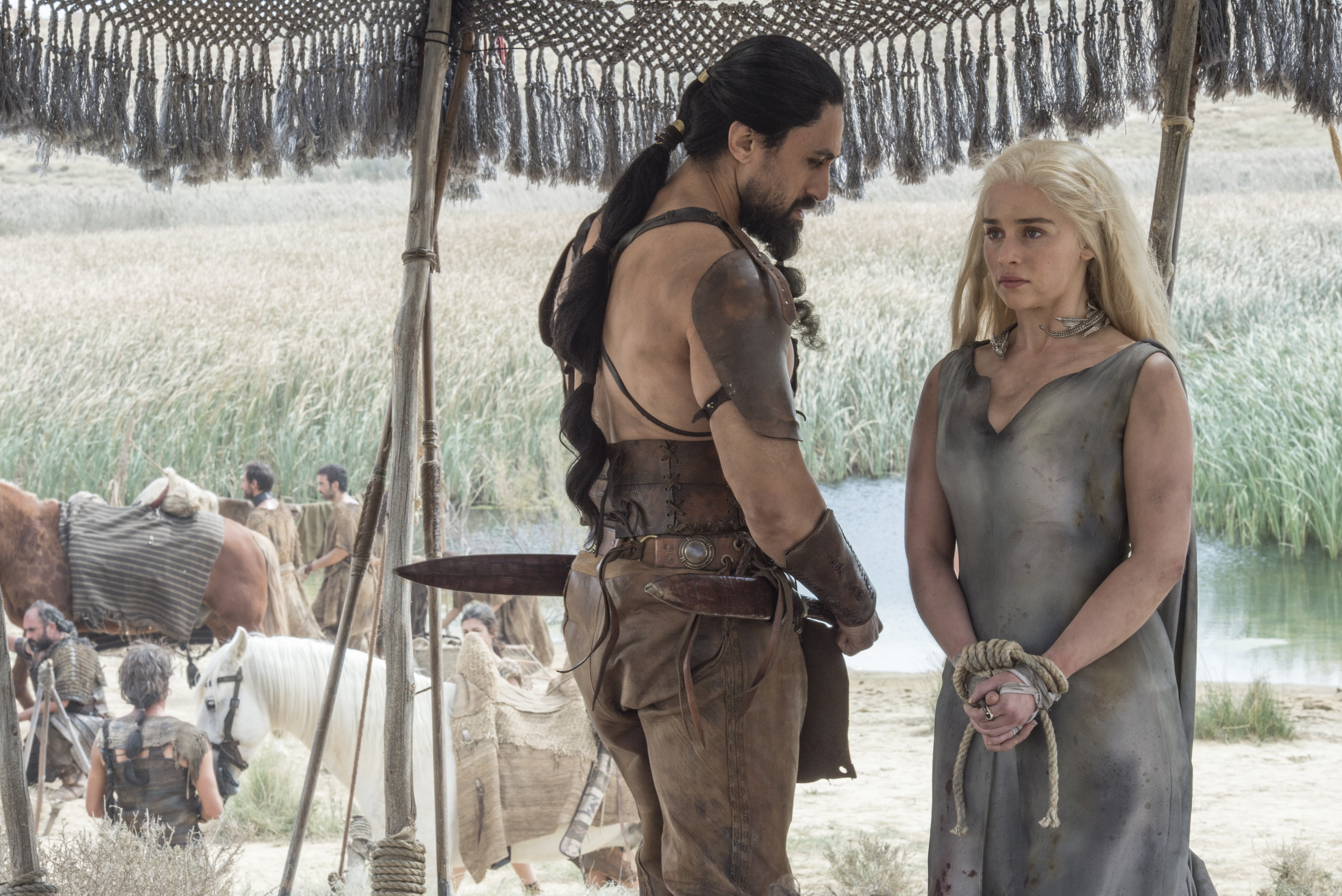Game of Thrones, 4K, Emilia Clarke, Daenerys Targaryen, Season 6, HD Wallpaper