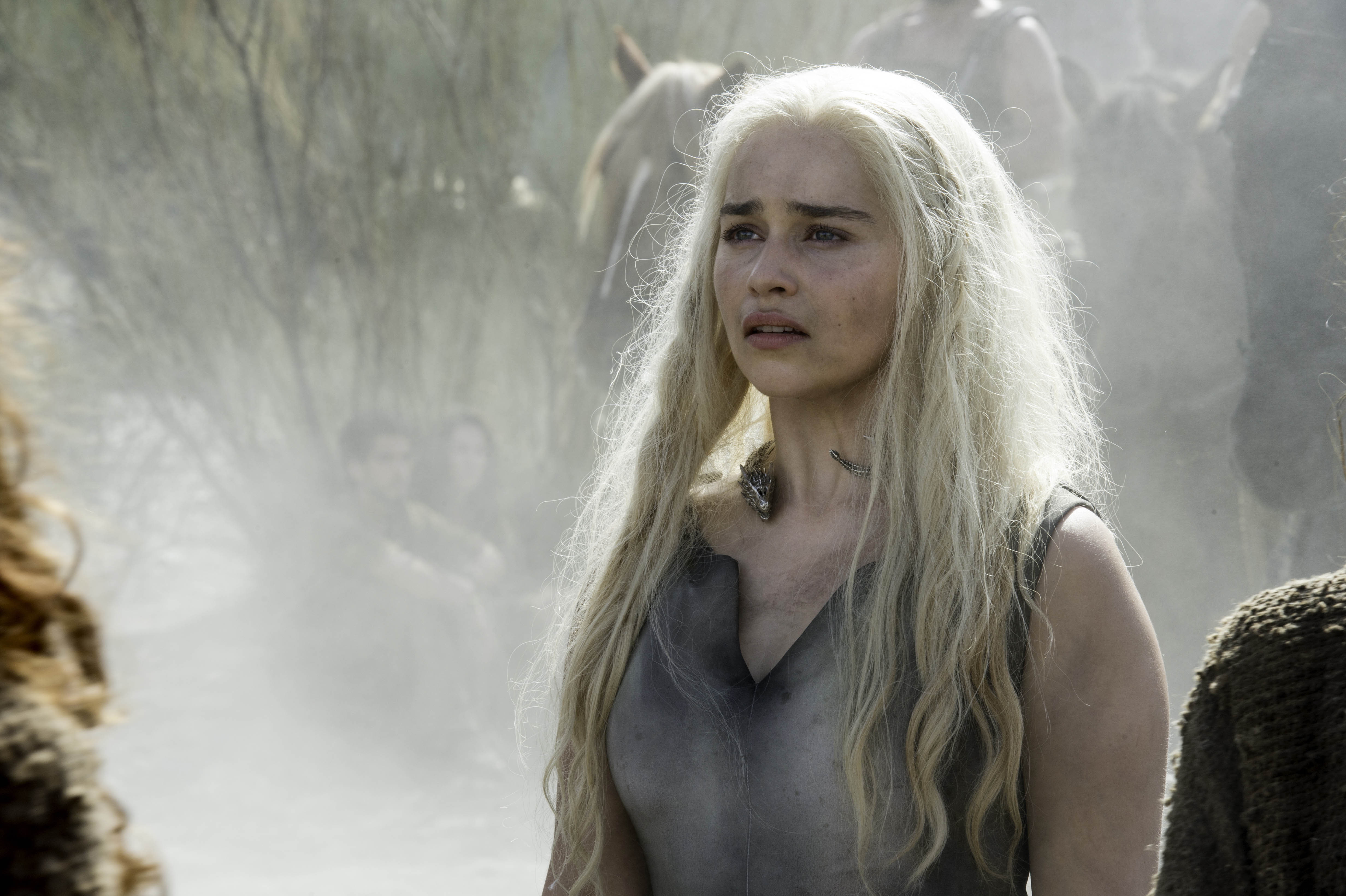 Season 6, Emilia Clarke, 4K, Daenerys Targaryen, Game of Thrones, 4K, HD Wallpaper