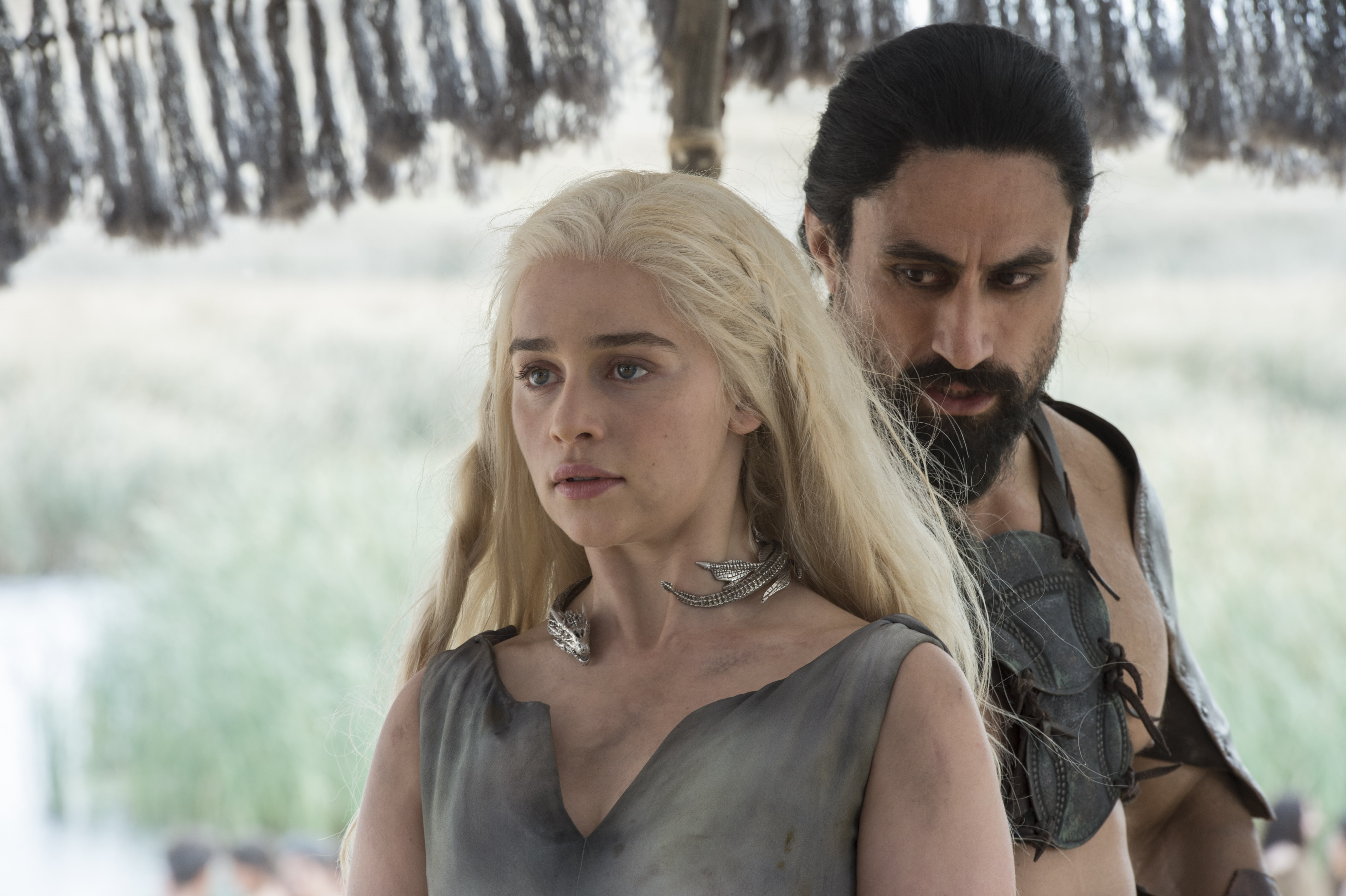 Season 6, Emilia Clarke, 4K, Game of Thrones, Daenerys Targaryen, 4K, HD Wallpaper