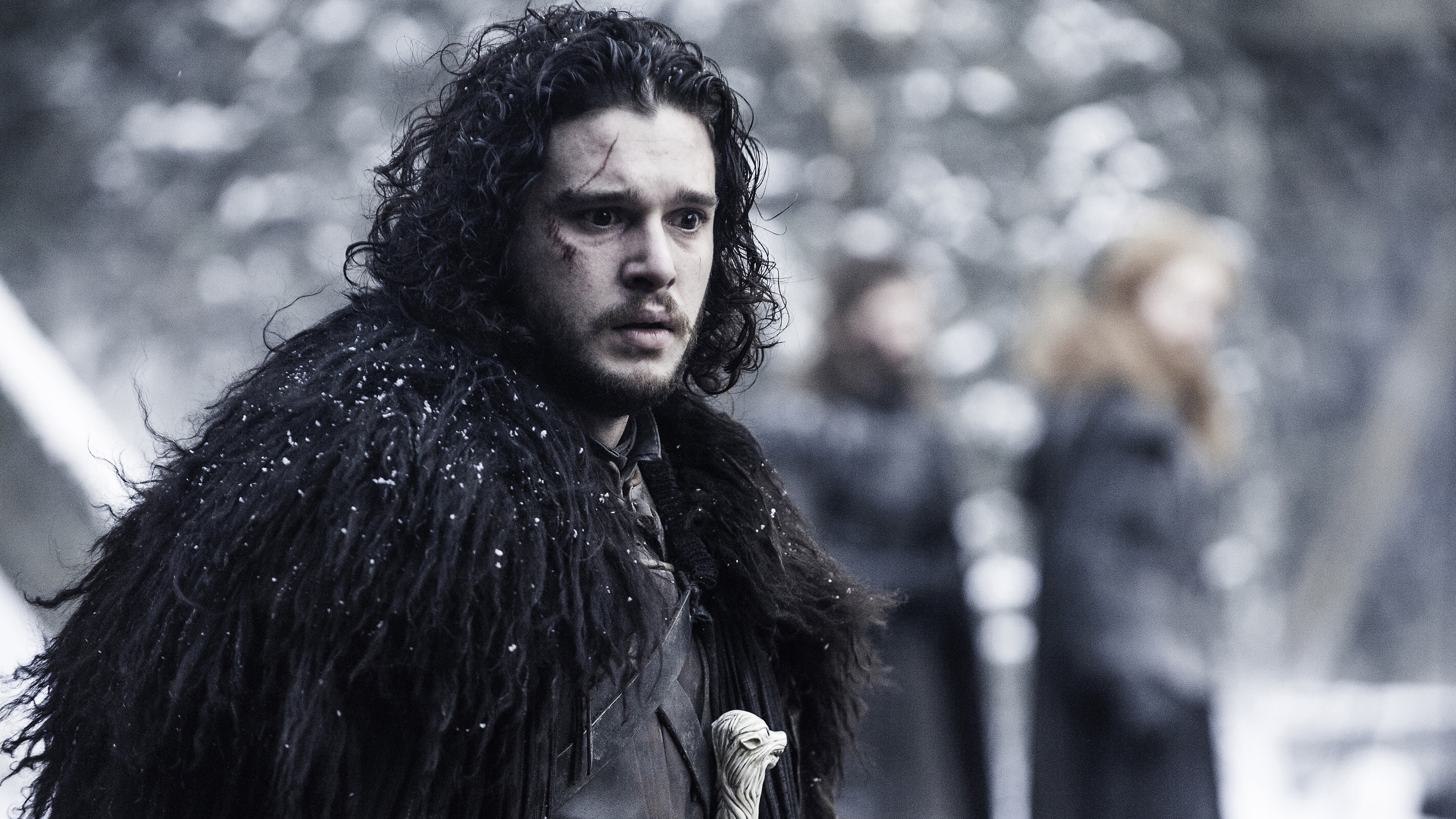 2K, Kit Harington, 4K, Game of Thrones, Season 6, Jon Snow, HD Wallpaper