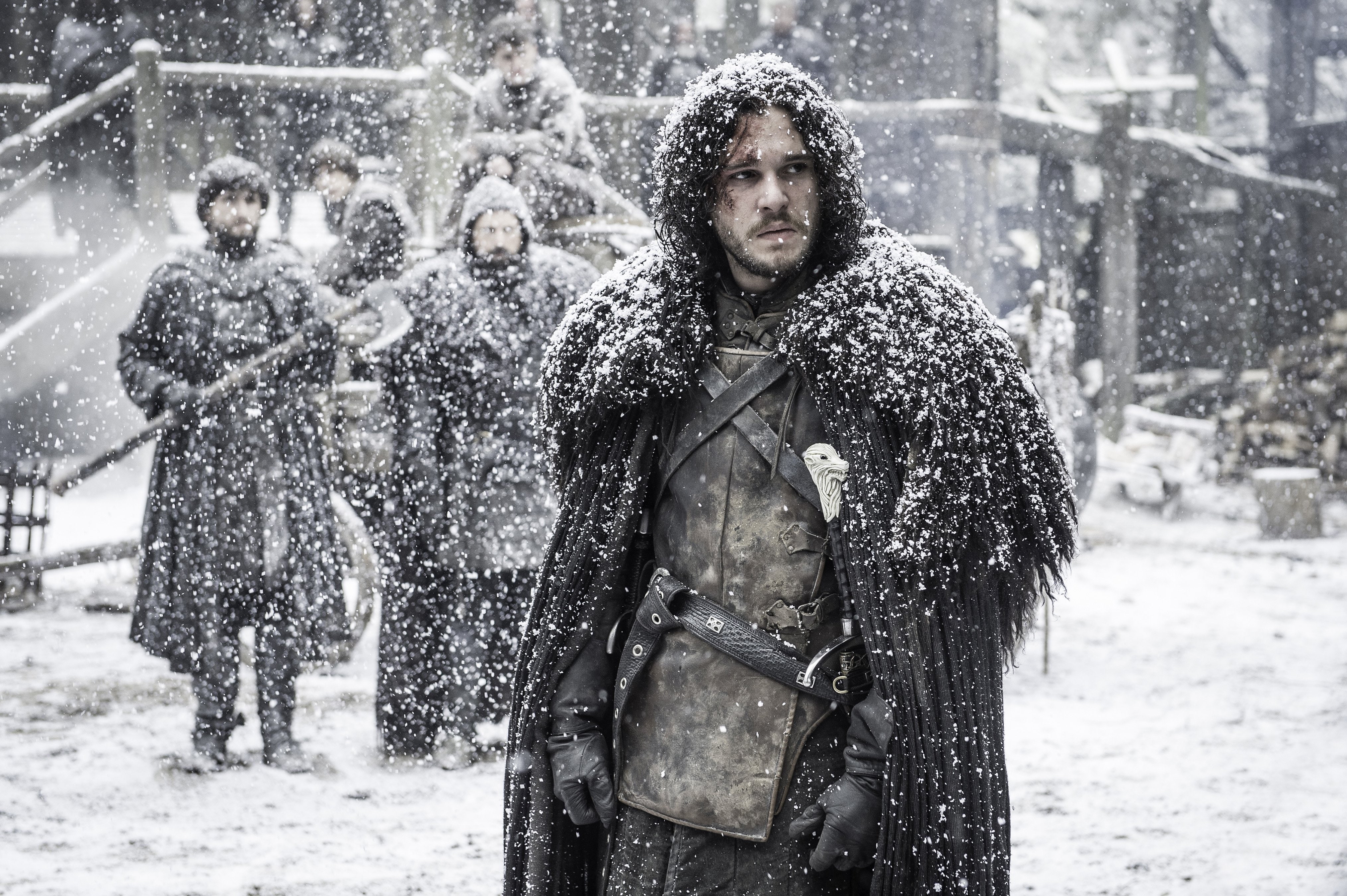 Jon Snow, 4K, Game of Thrones, Season 6, Kit Harington, 4K, HD Wallpaper