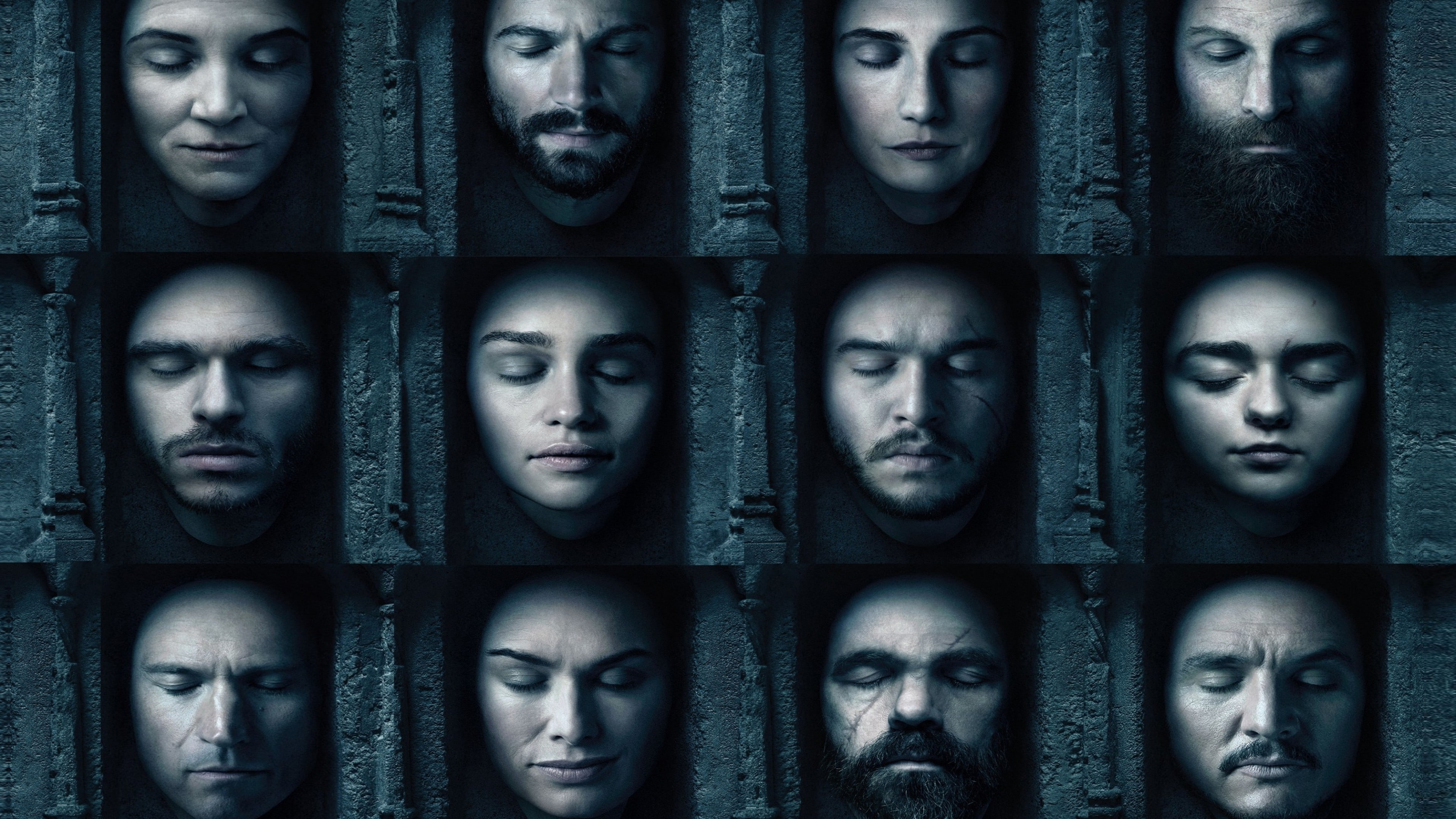 Game of Thrones, photo, 4K, Jon Snow, people, 6 season, collage, Kit Harington, HD Wallpaper