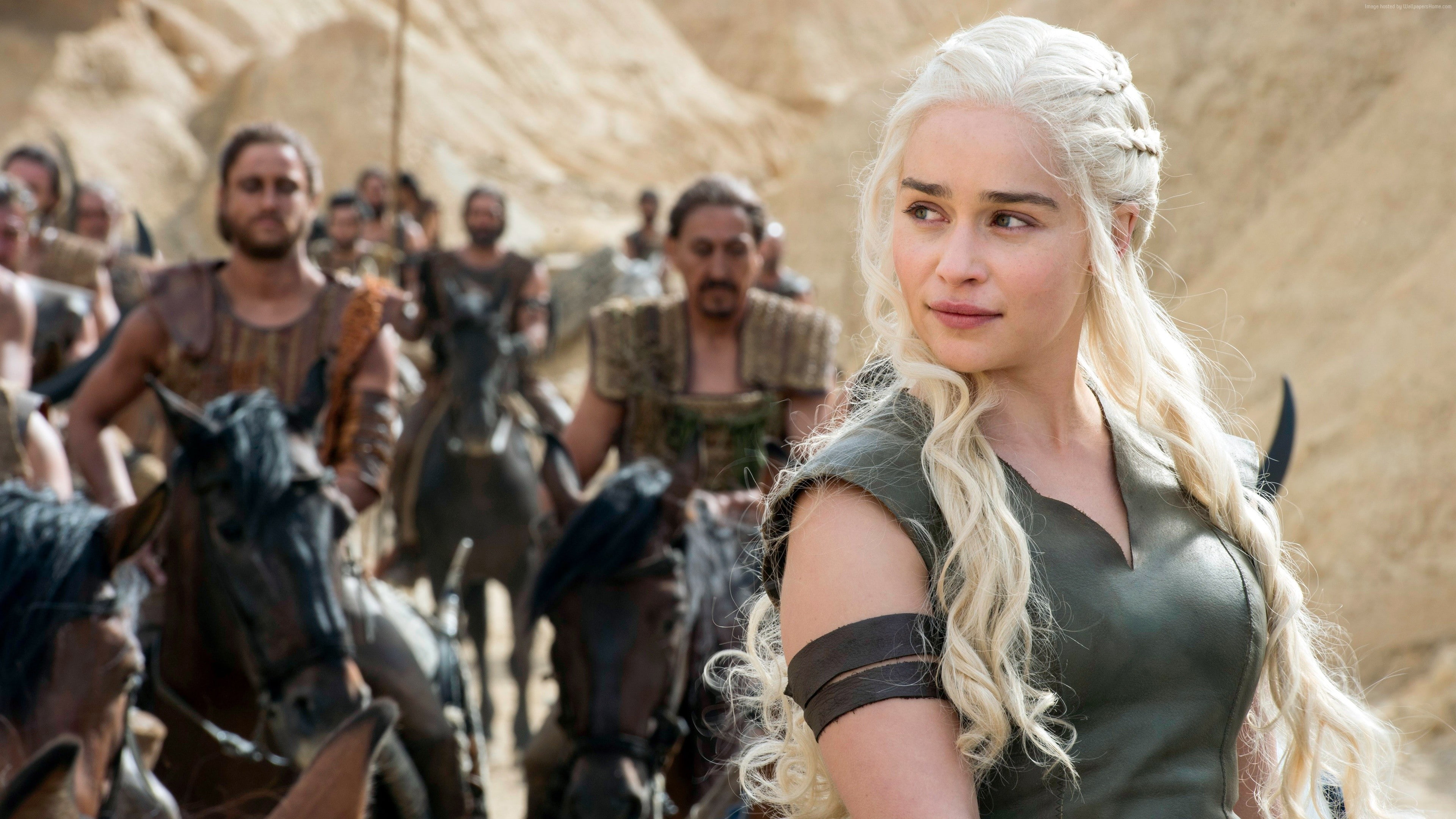 Game of Thrones, 6 season, 4K, Emilia Clarke, Blood of my Blood, Best TV Series, HD Wallpaper