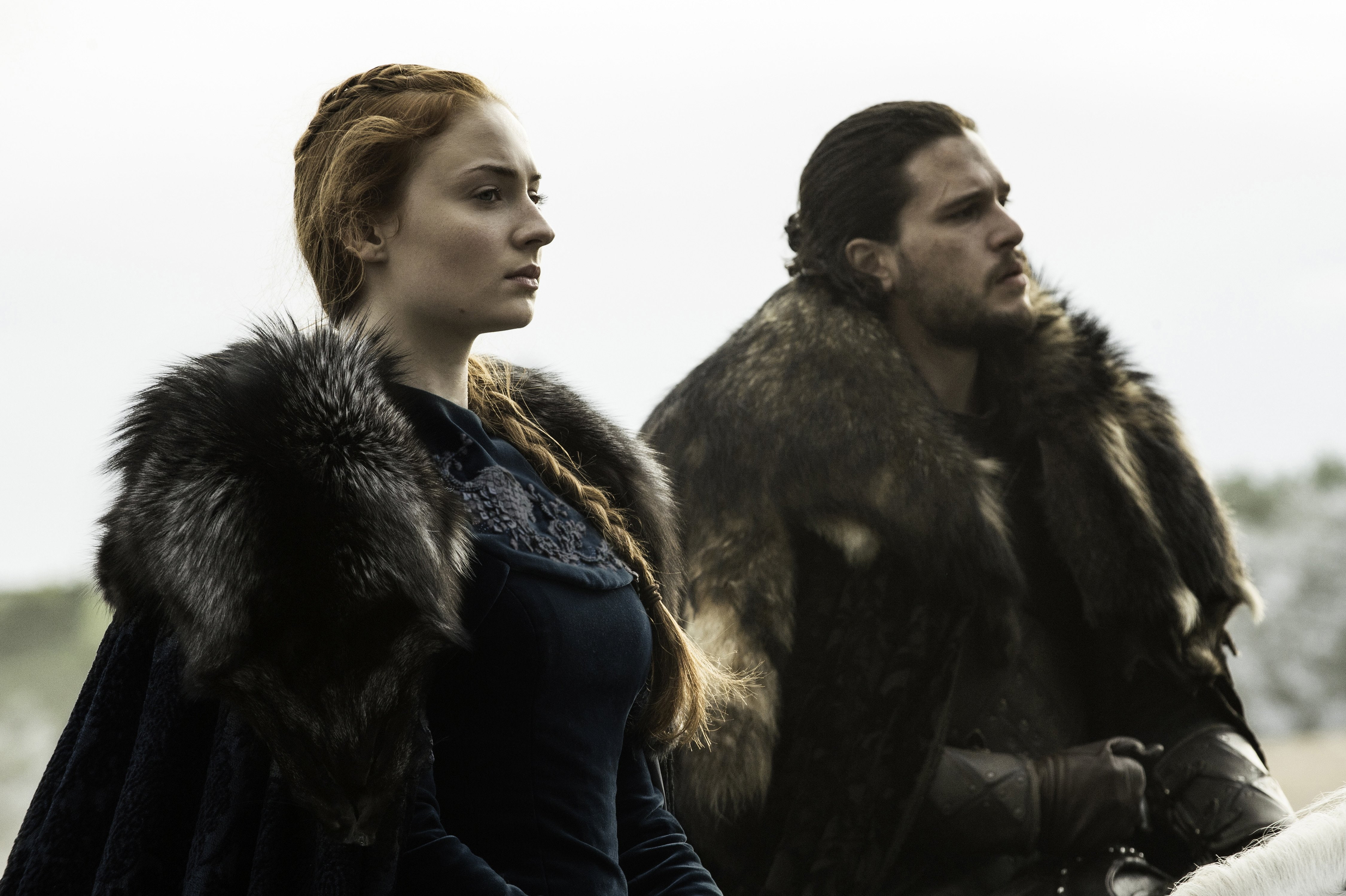 Game of Thrones, digital, Jon Snow, clip, Season 6, 4K, Sansa Stark, movie, HD Wallpaper