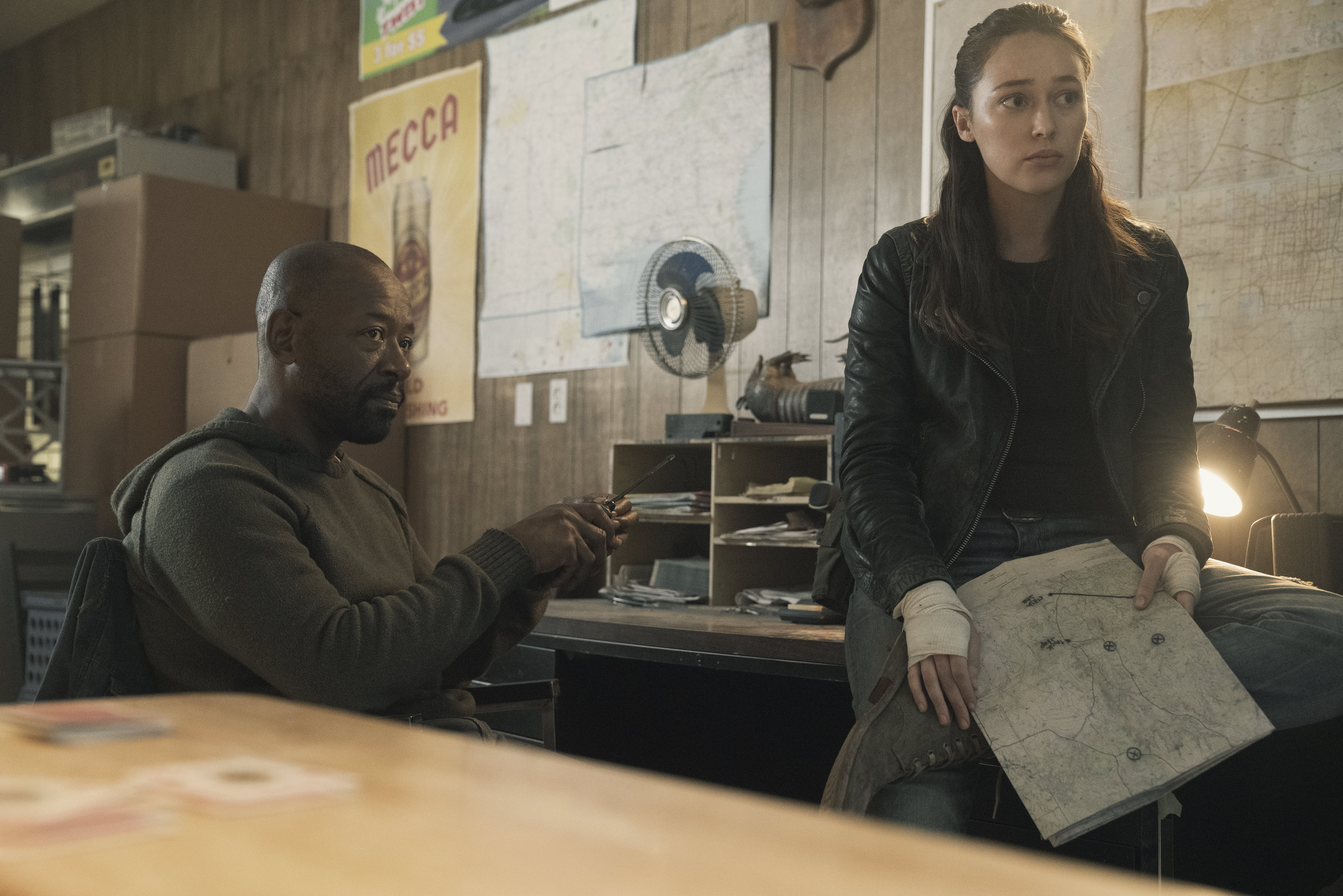 Morgan Jones, Lennie James, Alycia Debnam Carey, Alicia Clark, Fear the Walking Dead, TV Show, 4K, HD Wallpaper