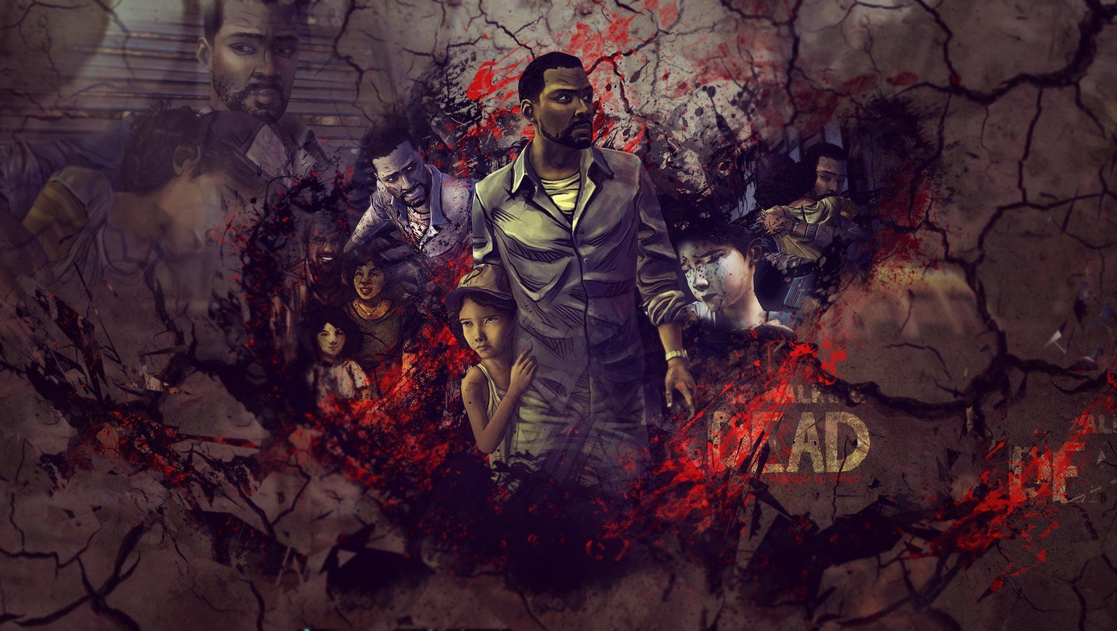 The Walking Dead, Clementine (Character), Walking Dead: A Telltale Games Series, 720P, Lee (Character), HD Wallpaper