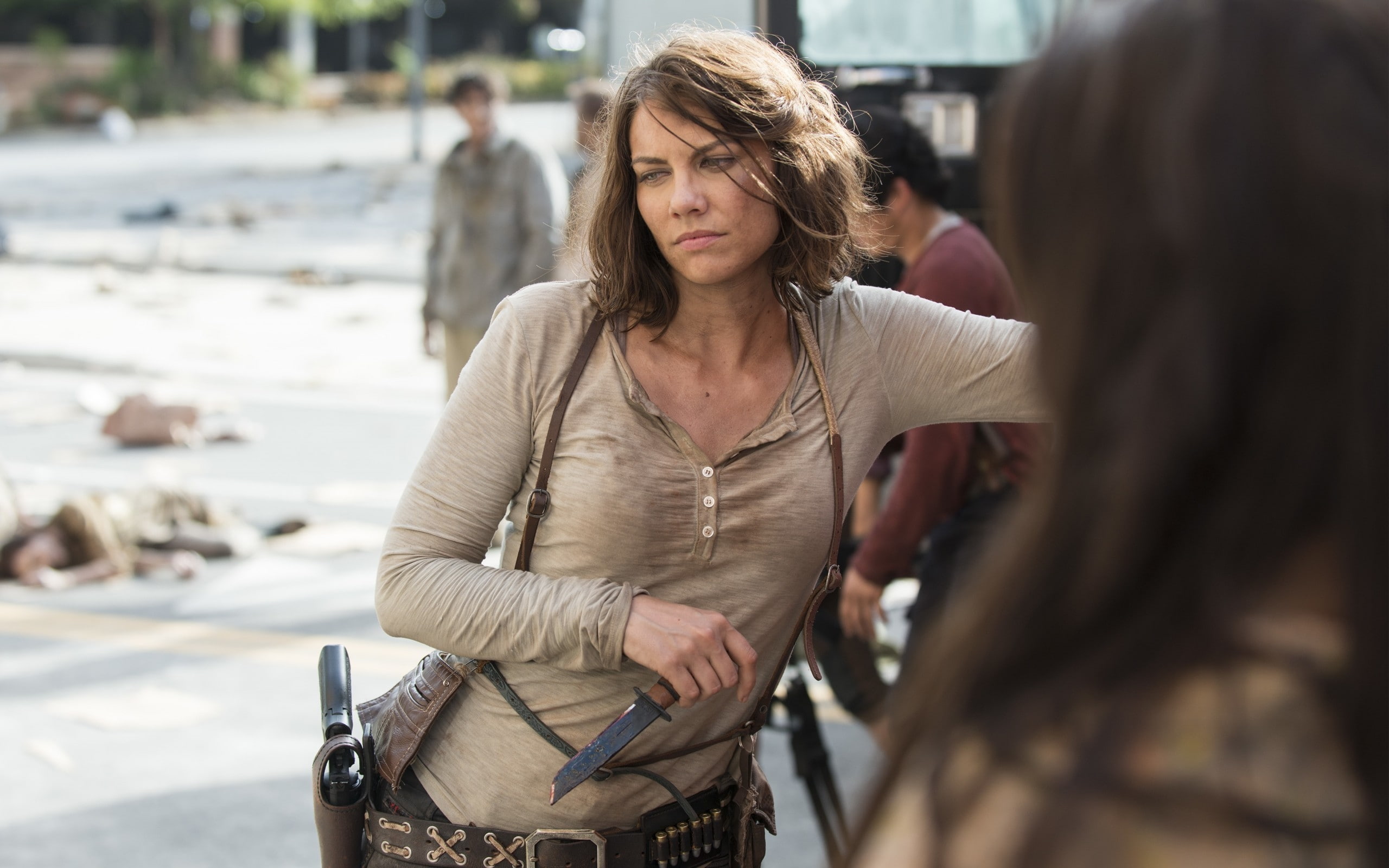 maggie, maggie greene, dead, walking, 2K, walking dead, lauren cohanthe, greene, HD Wallpaper