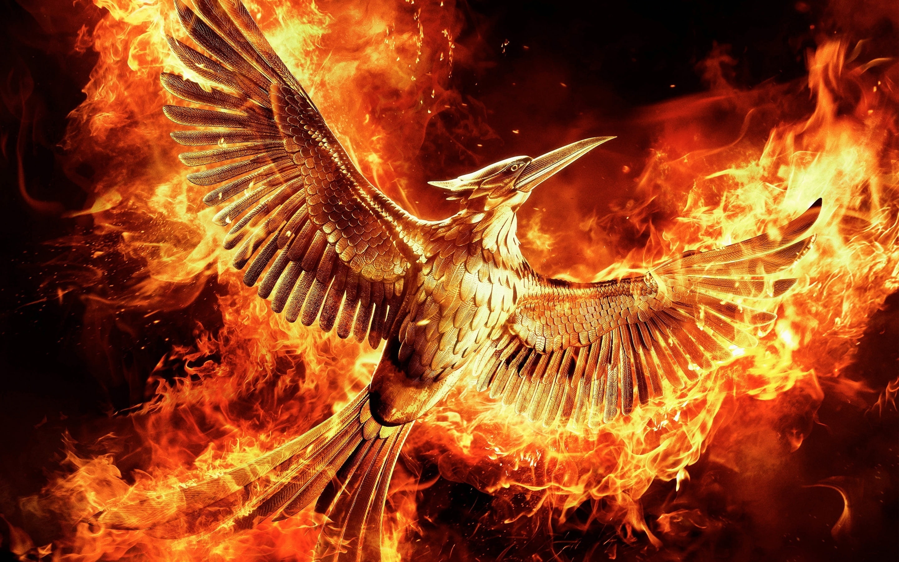 hunger, The Hunger Games, games, part, mockingjay, 2K, HD Wallpaper