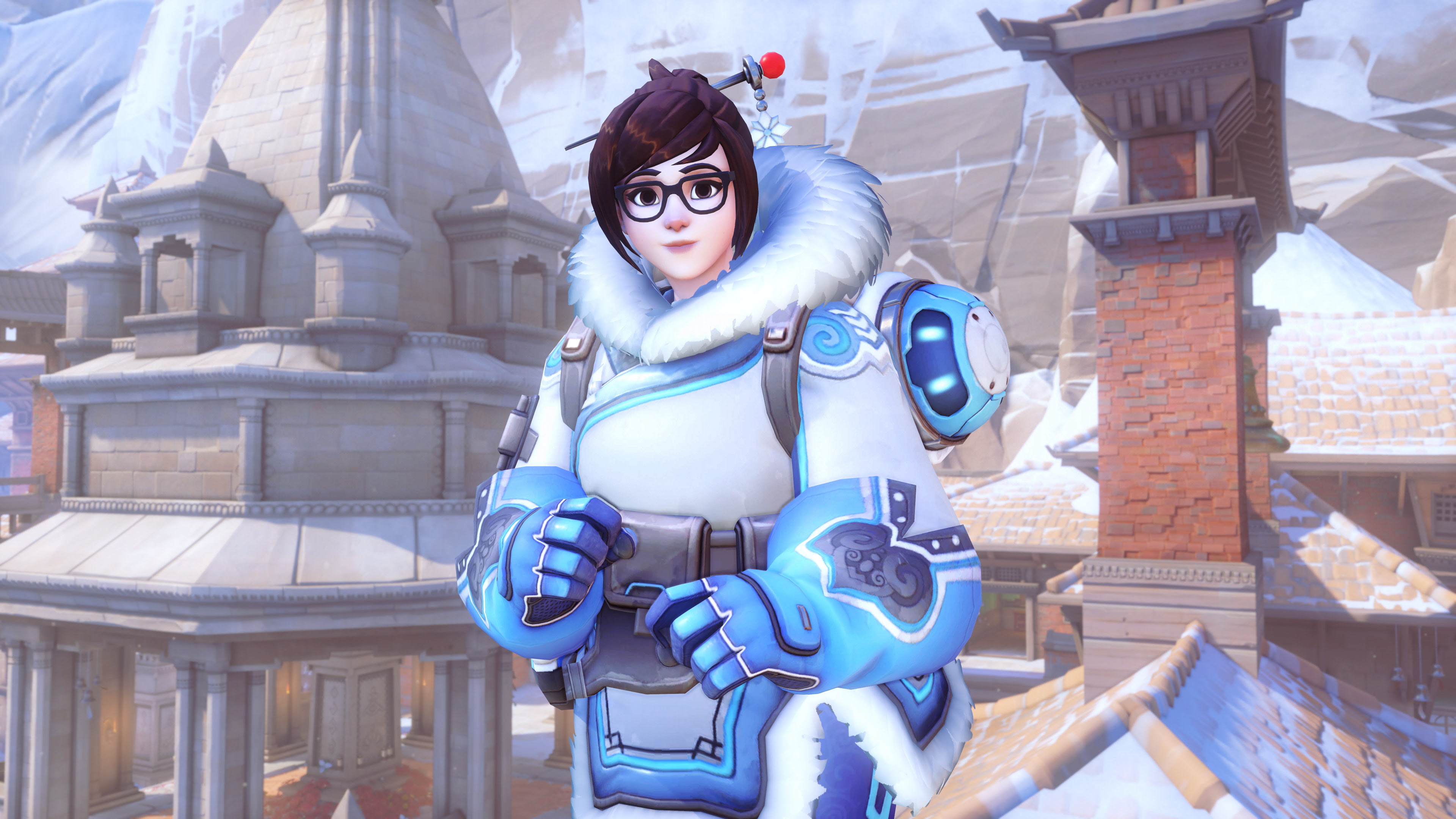 4K, Overwatch, Mei, 4K, Ice Queen, HD Wallpaper