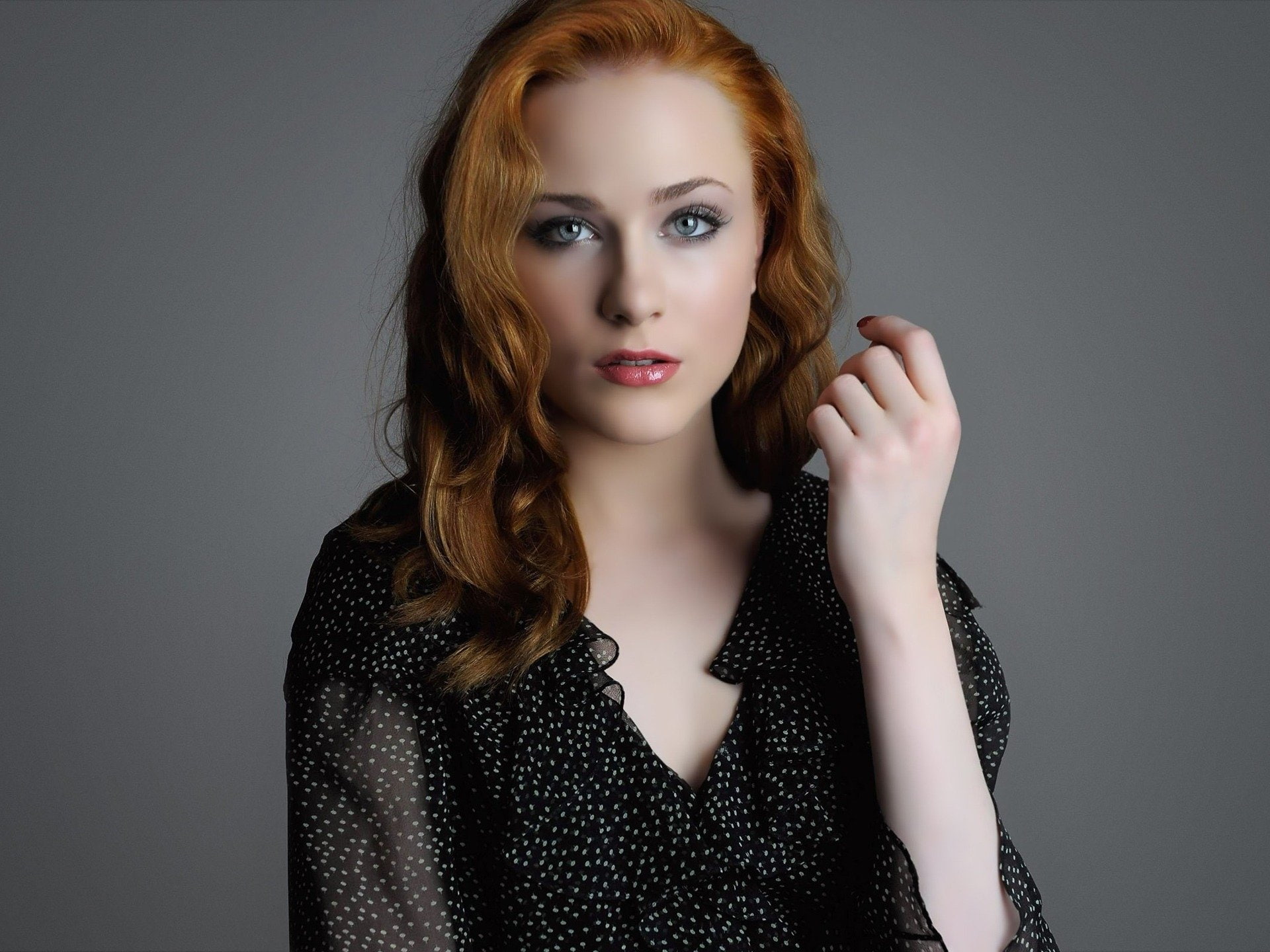 Actresses, 1080P, Evan Rachel Wood, Redhead, Actress, Blue Eyes, HD Wallpaper