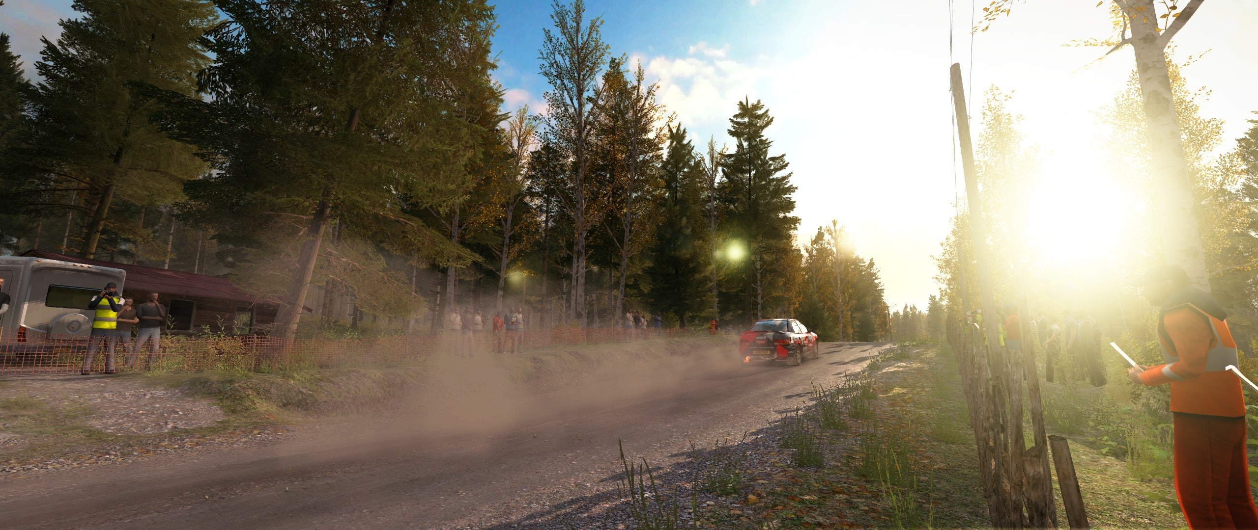 the way forward, growth, motion, nature, mode of transportation, tree, 2K, day, sky, beauty in nature, direction, land, outdoors, DiRT Rally, road, sunlight, HD Wallpaper