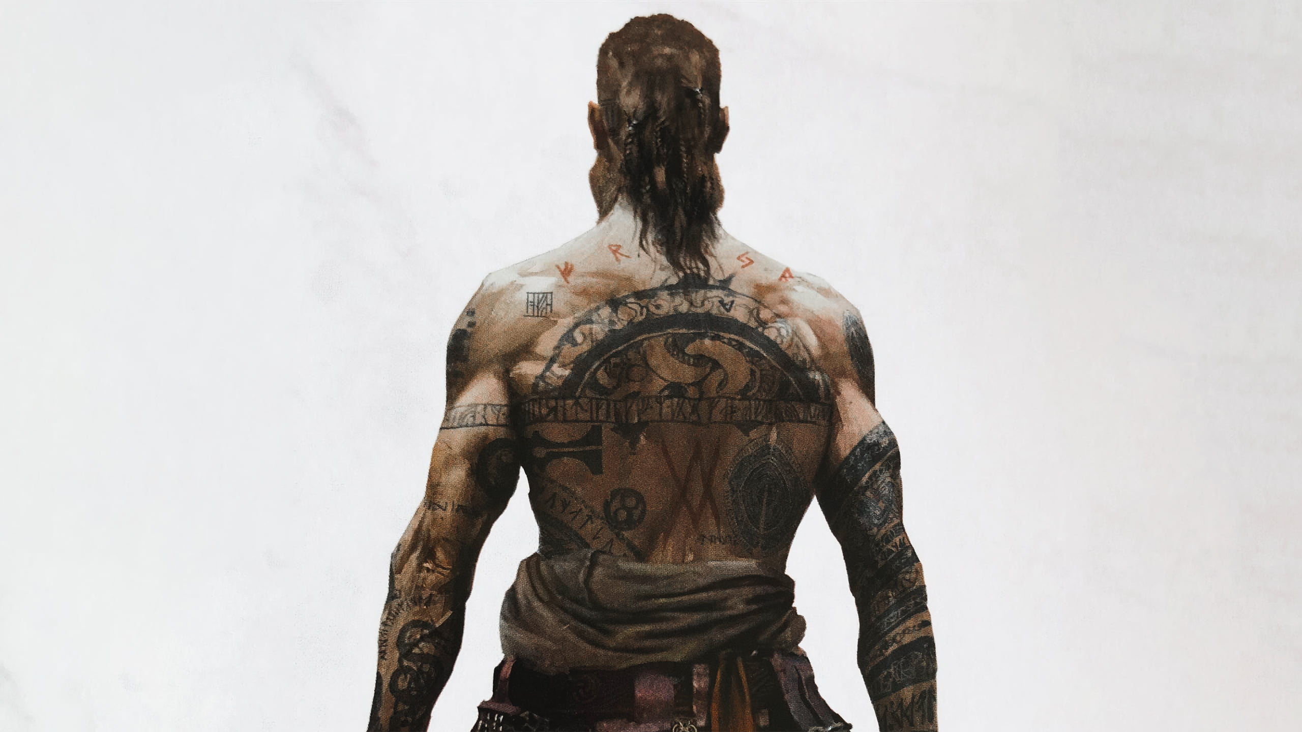 2K, God of War, Balder, viking, HD Wallpaper