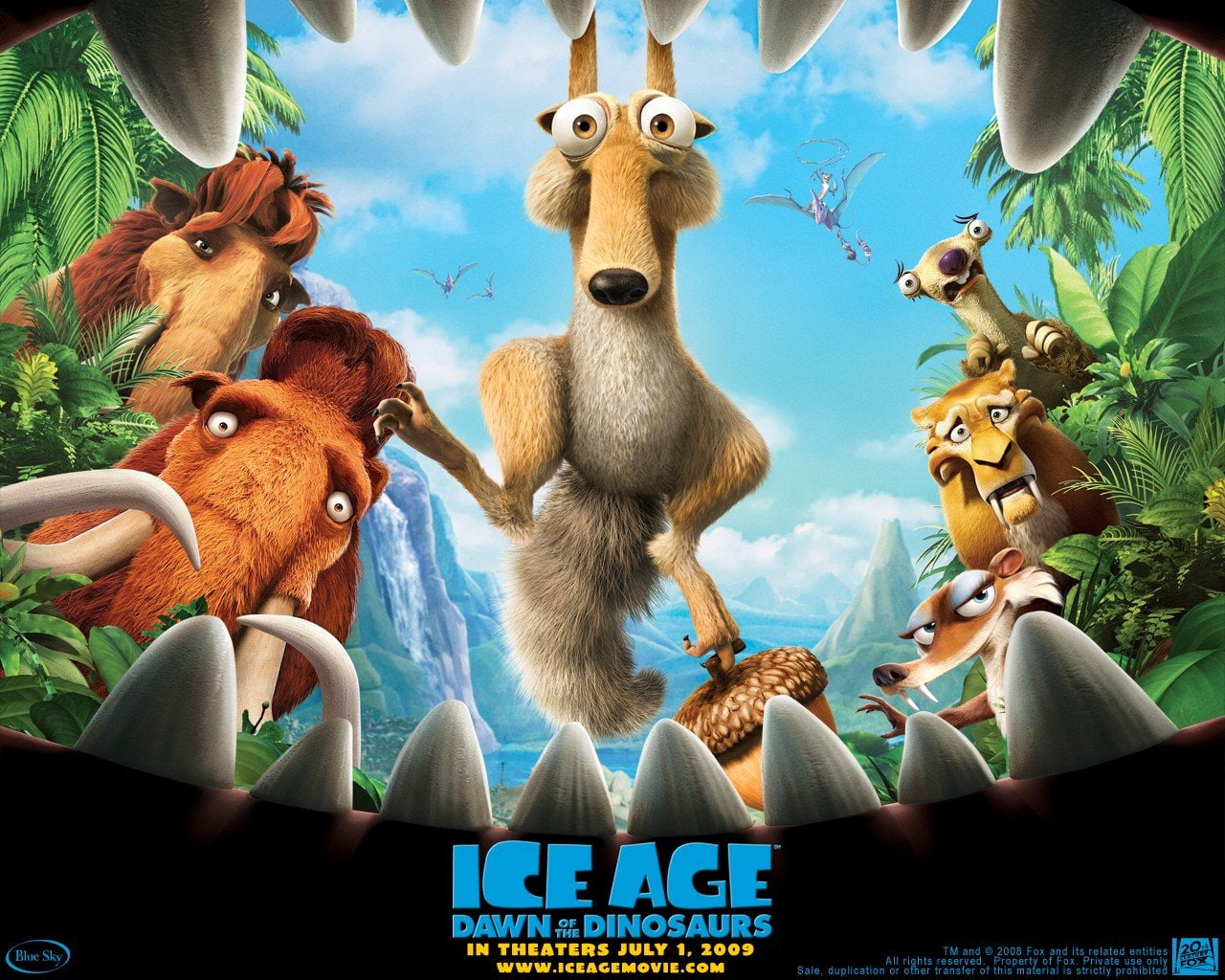 Ice Age, 720P, Ice Age: Dawn Of The Dinosaurs, HD Wallpaper