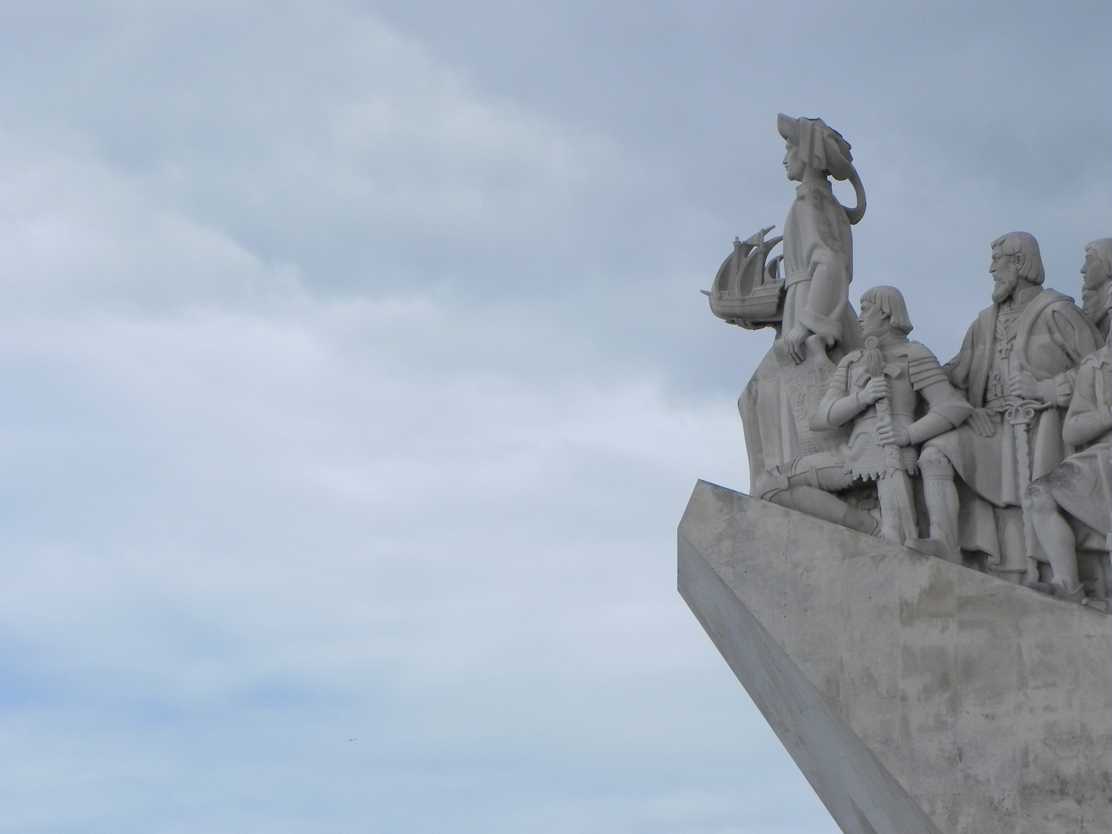 art and craft, fine art statue, henry, monument, religion, no people, outdoors, day, 2K, discoveries, padrão dos descobrimentos, craft, nature, built structure, HD Wallpaper
