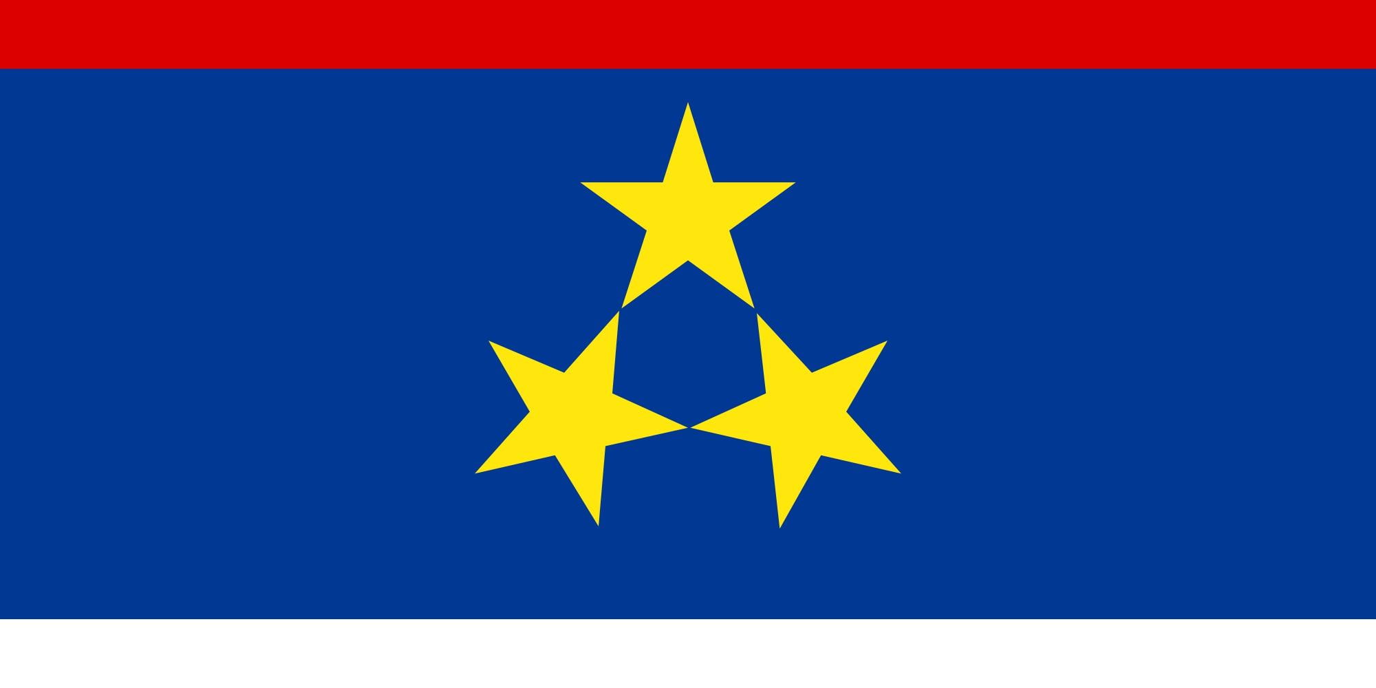 serbia, flag, vojvodina, stars, 1080P, north, white, 3d and abstract, blue, HD Wallpaper