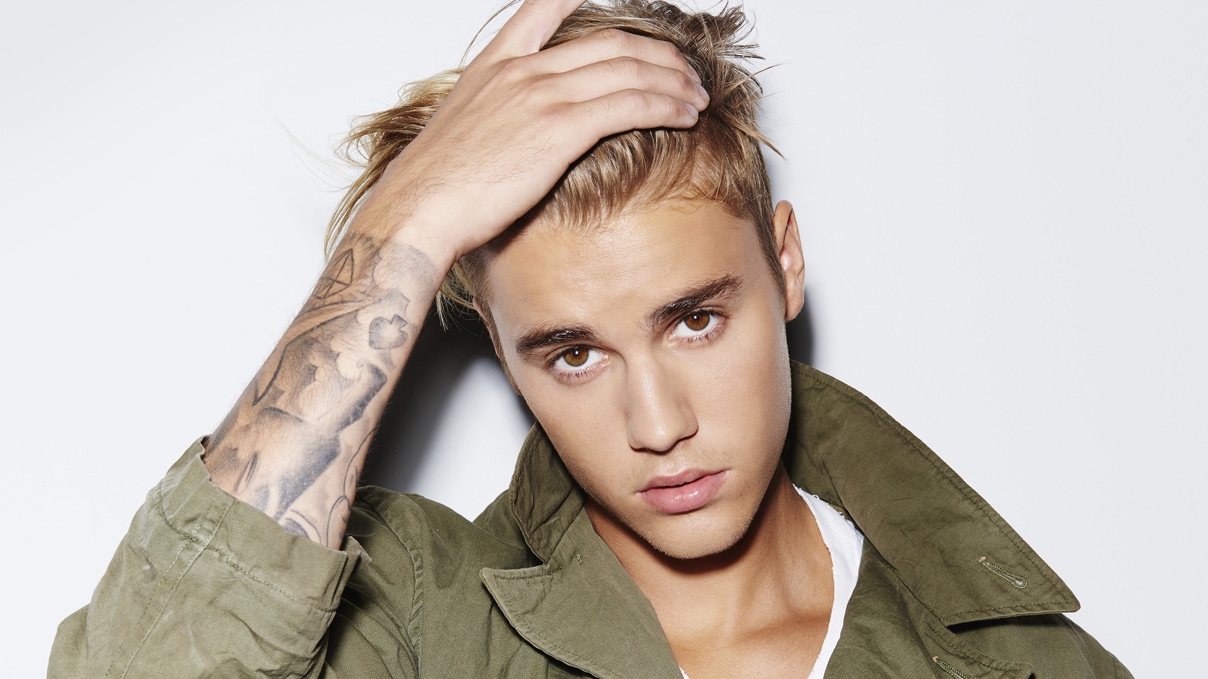 justin bieber, 4K, HD Wallpaper