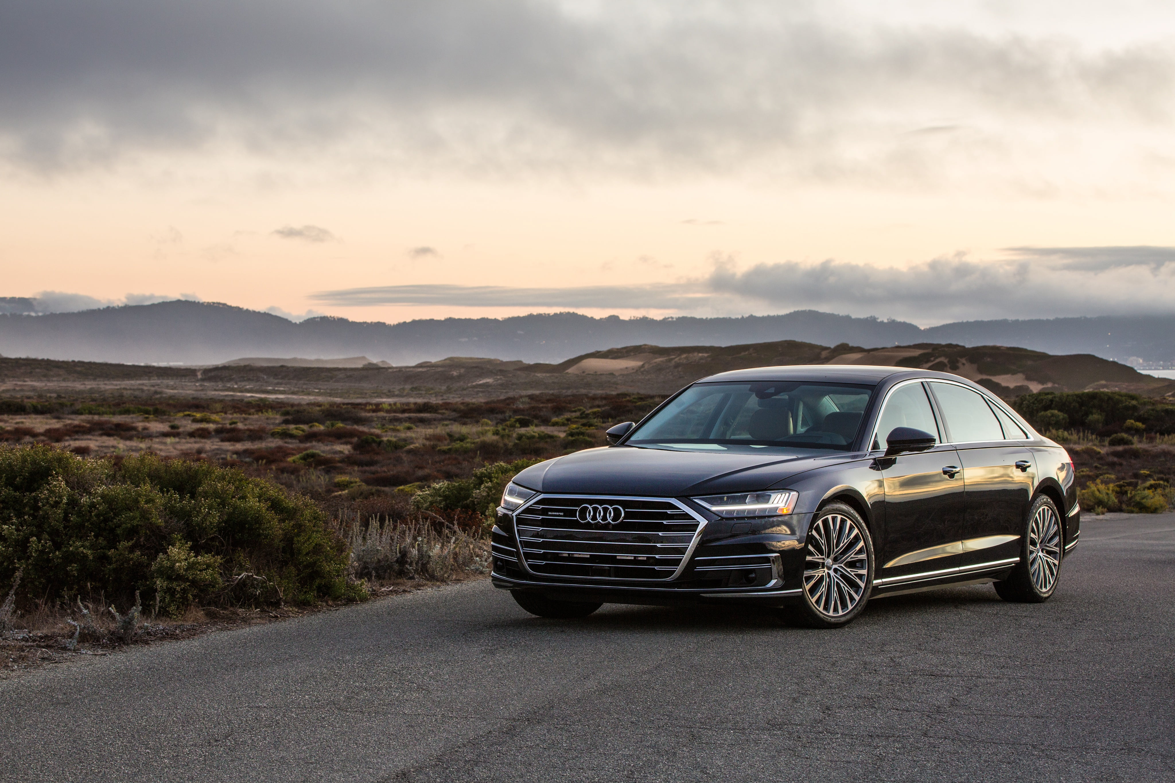 4K, Audi, sedan, Audi A8, HD Wallpaper