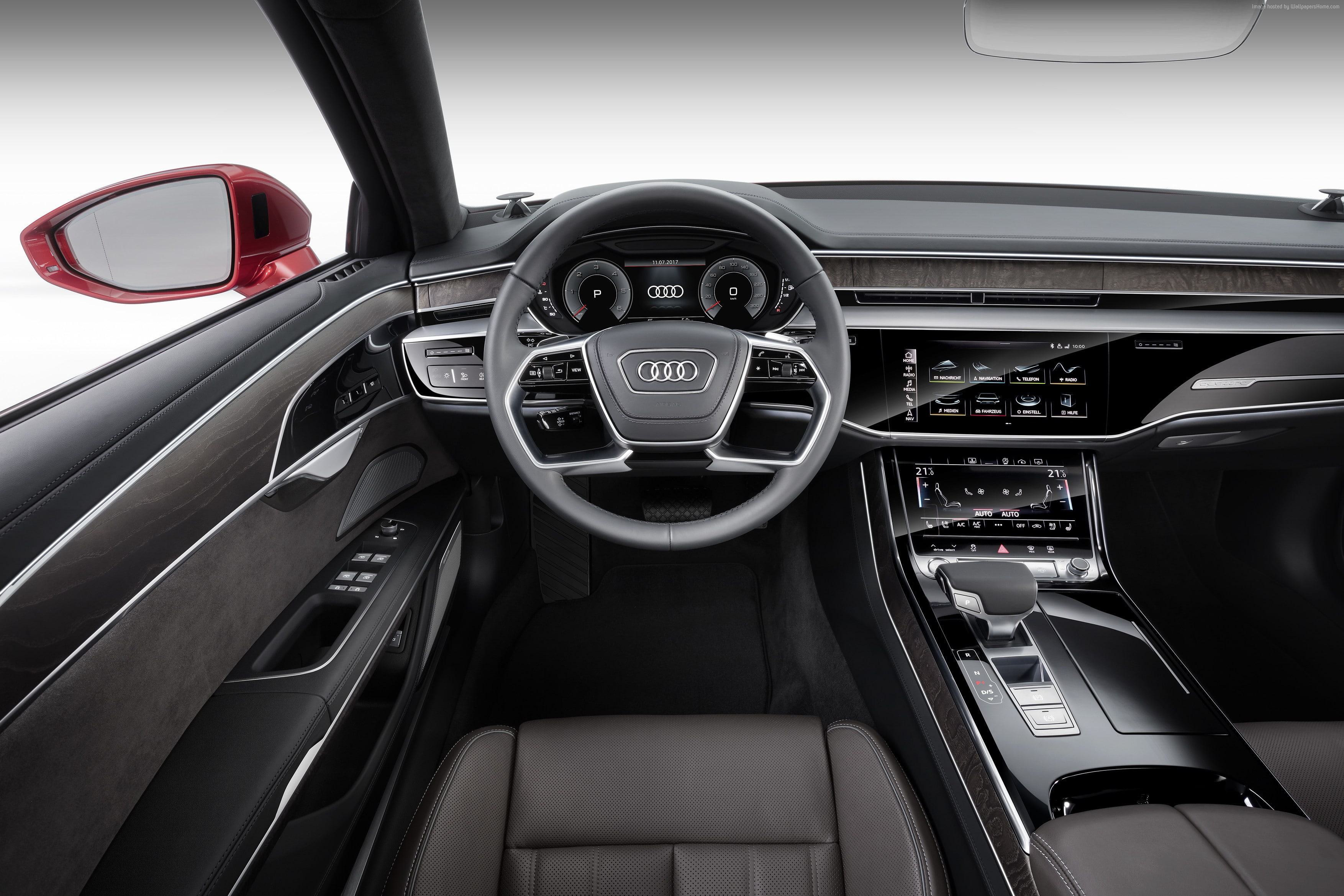 2018 Cars, 4K, 2K, Audi A8, HD Wallpaper