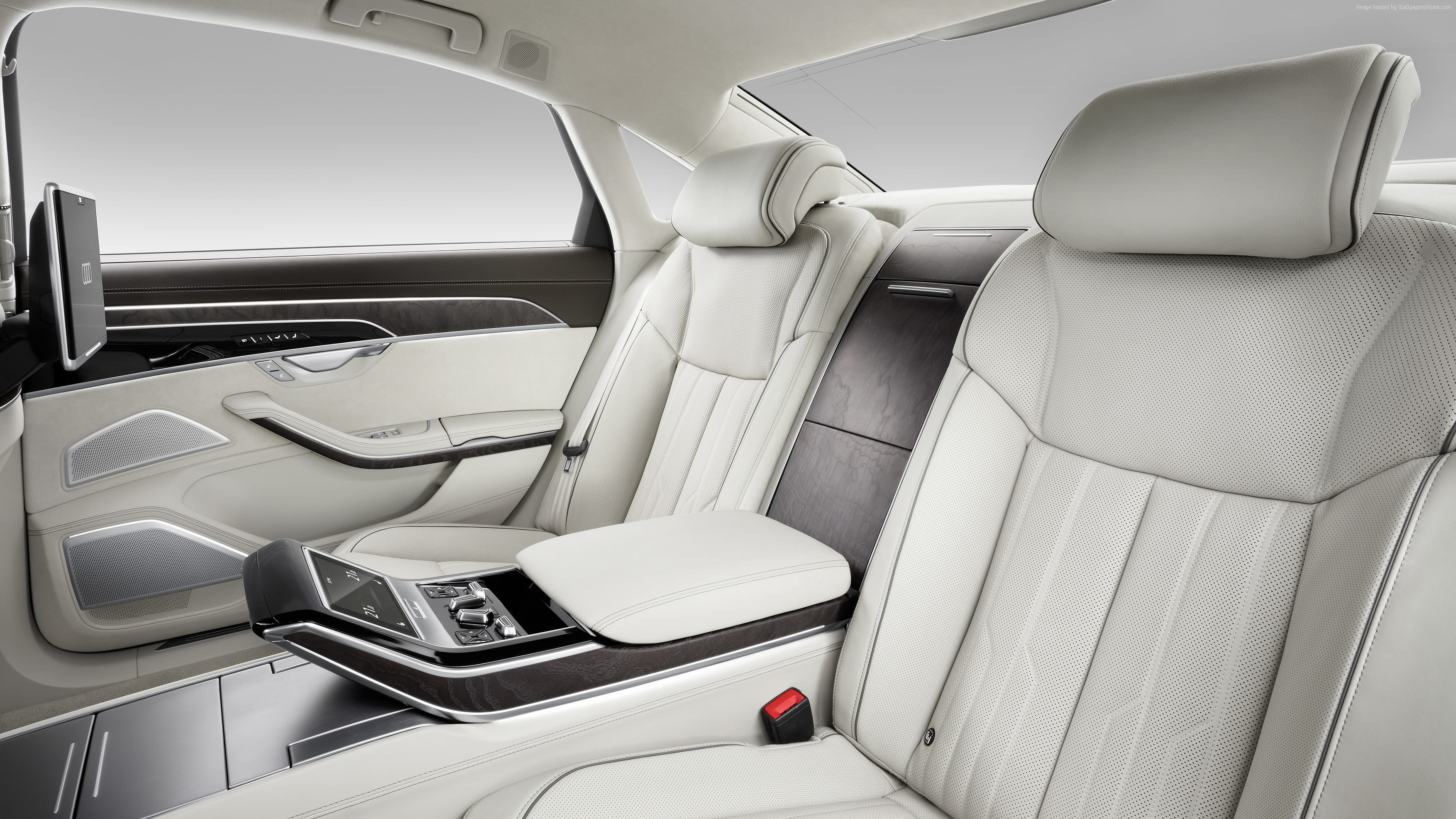 4K, Audi A8 L, 2018 Cars, 2K, long, HD Wallpaper