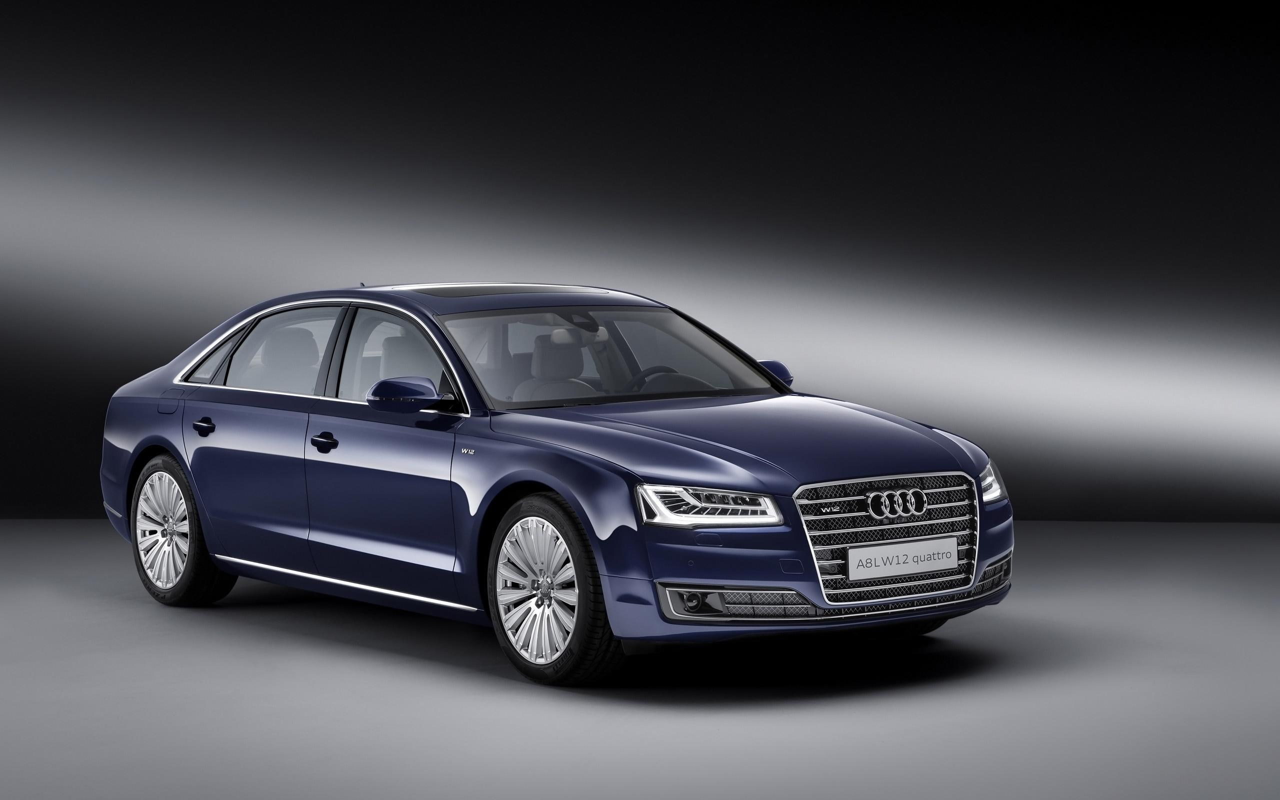 cars, concept, 2K, audi, w, sedan, exclusive, l, blue, 2014, HD Wallpaper