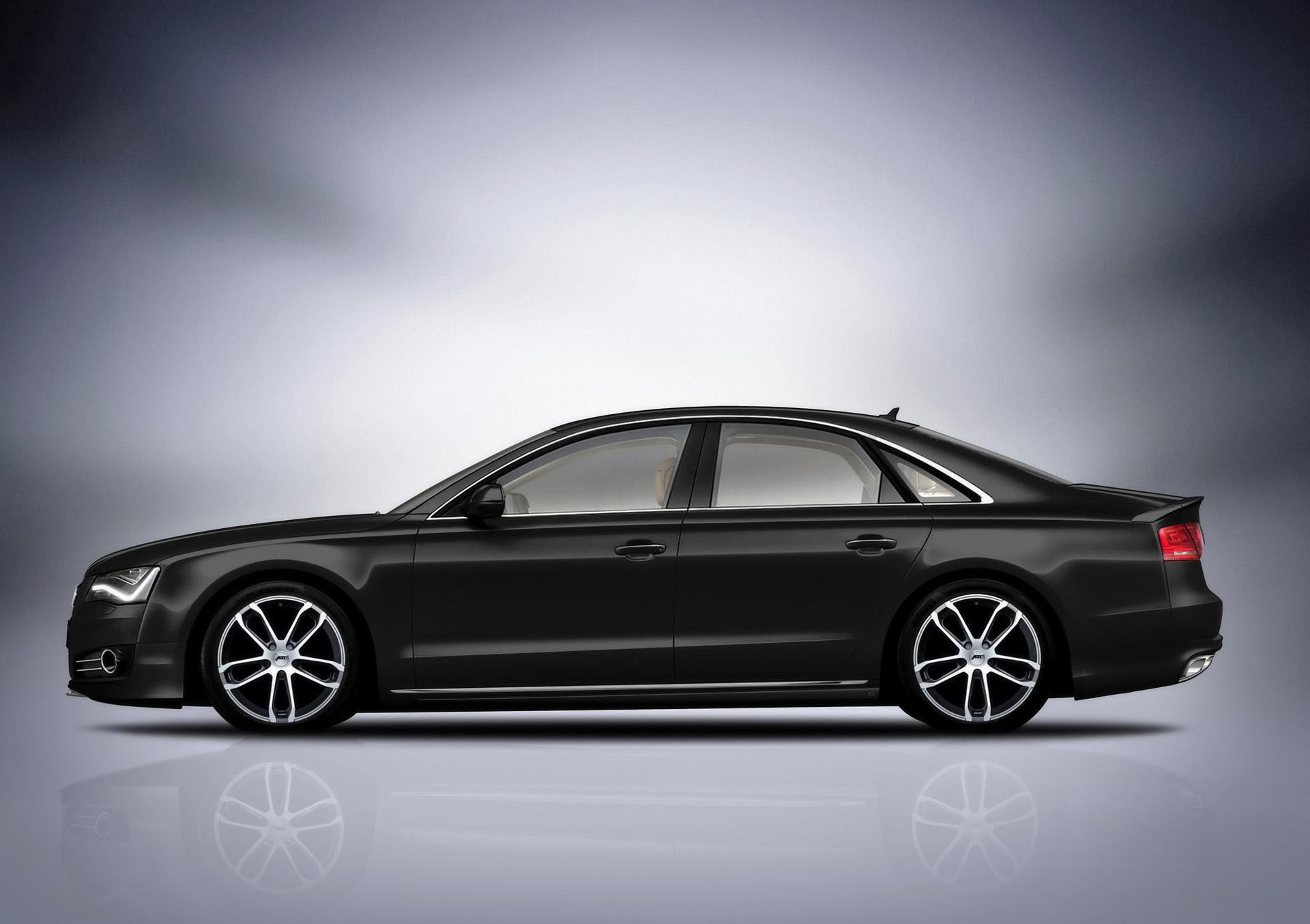 land vehicle, car, motor vehicle, profile view, audi, 1080P, metal, retro styled, gray, mode of transportation, luxury, transportation, silver colored, HD Wallpaper