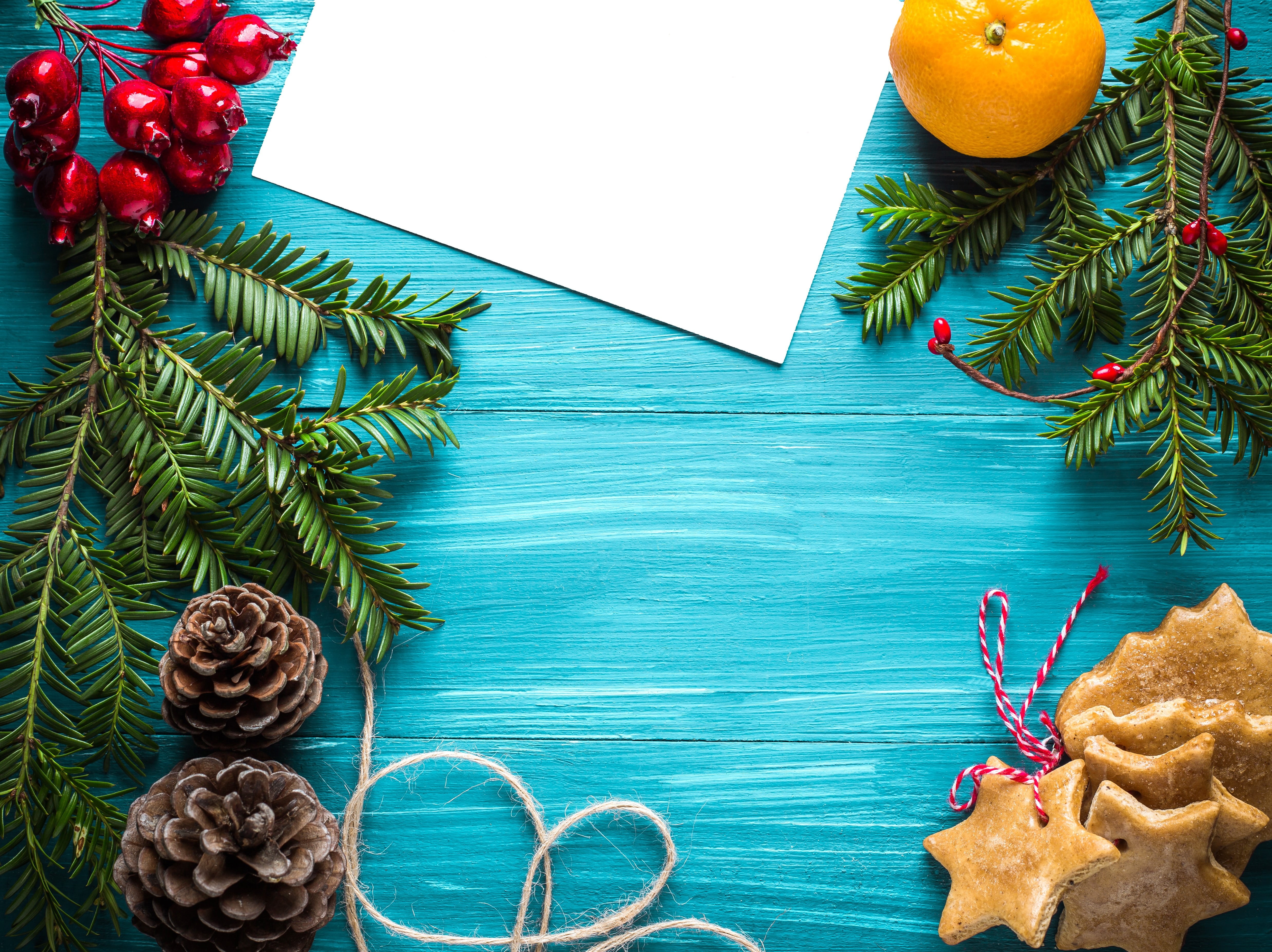 mandarins, wooden, new years eve, christmas, surface, day, candle, needle - plant part, tree, food and drink, no people, still life, 4K, christmas decoration, HD Wallpaper