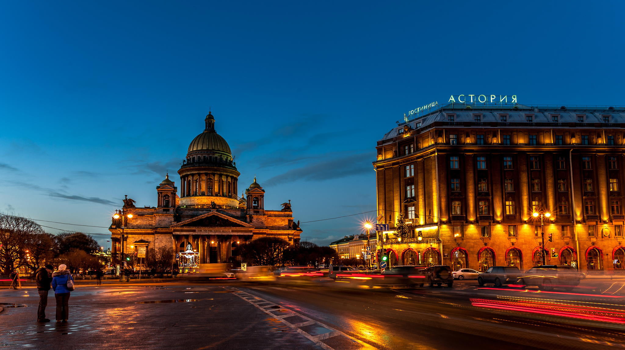 city, travel Destinations, St. Petersburg, city Life, built Structure, illuminated, capital Cities, long Exposure, old, dome, nature, people, the past, HD Wallpaper