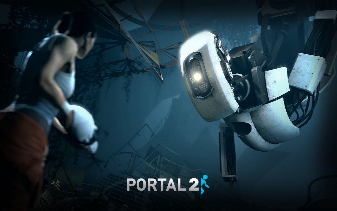 GLaDOS, 720P, Portal, HD Wallpaper