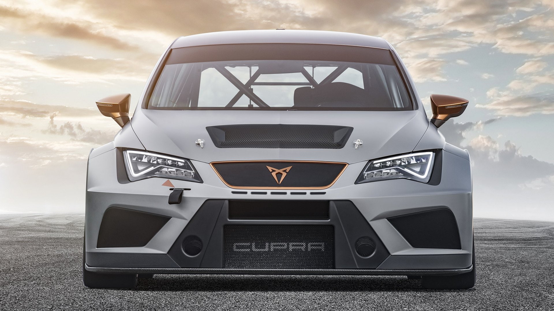 1080P, Race Car, Vehicles, Cupra, Car, Silver Car, Cupra TCR, HD Wallpaper