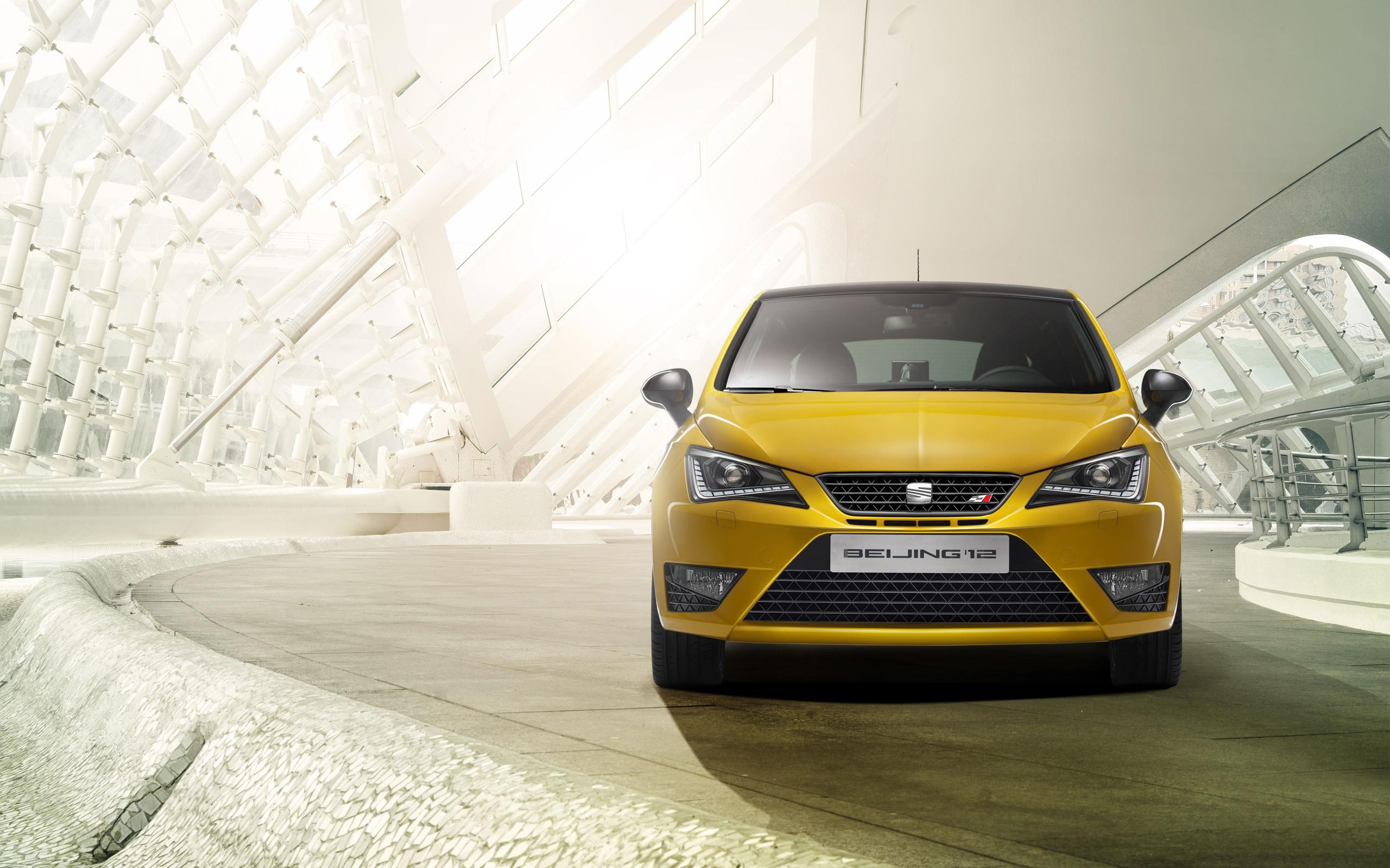 ibiza, 2K, cupra, seat, other cars, yellow, leon, 2012, concept, cars, HD Wallpaper