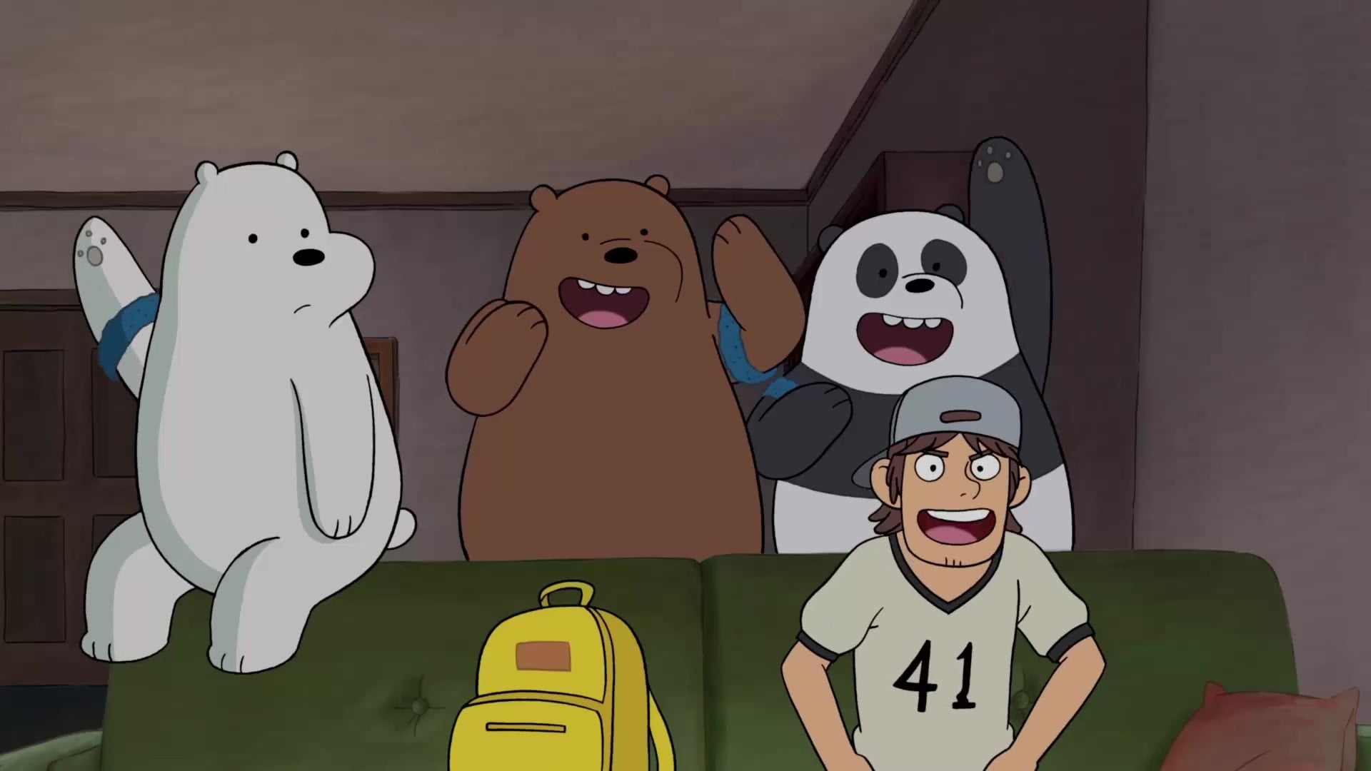 males, human body part, 1080P, father, Capture, emotion, people, WeBareBears, happiness, men, real people, lifestyles, adult, two people, women, family, HD Wallpaper