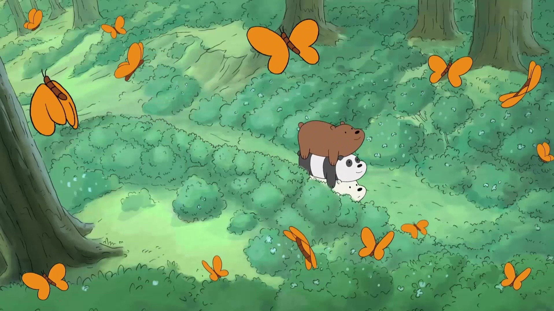 Capture, 720P, WeBareBears, HD Wallpaper