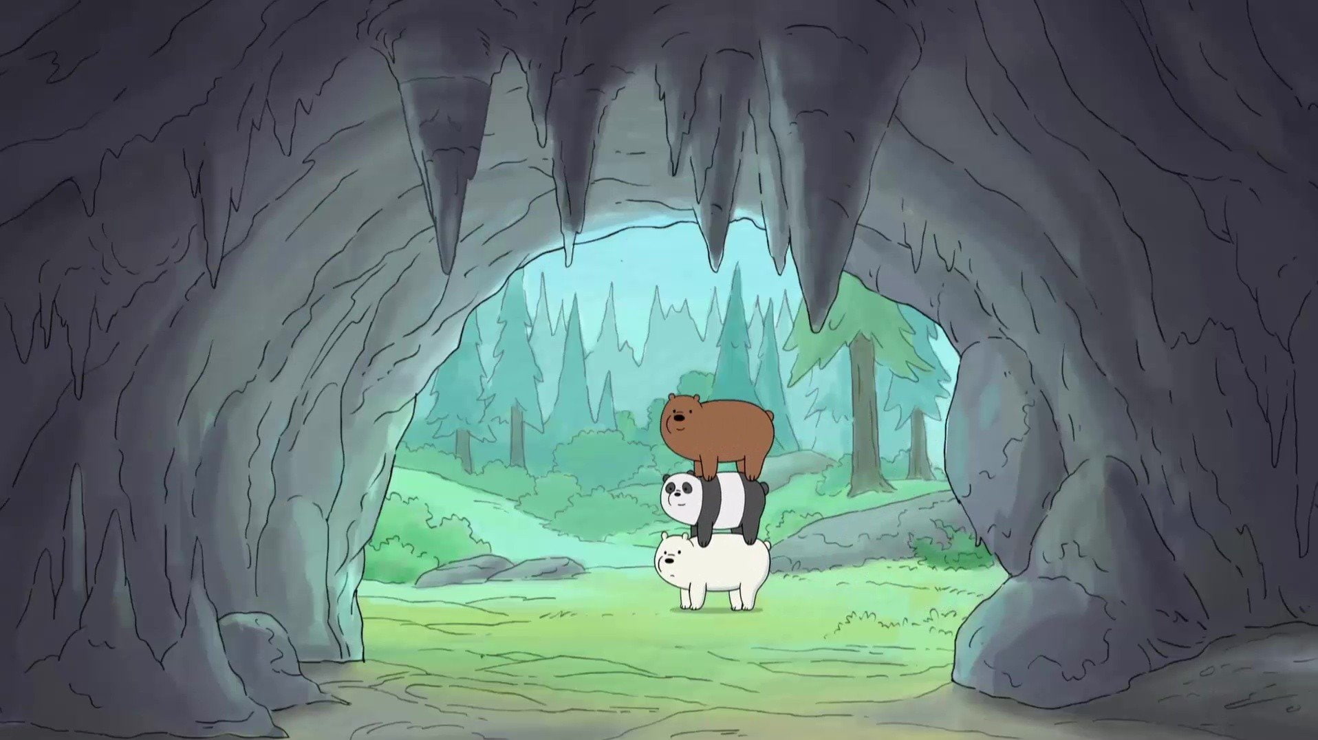 Capture, 720P, WeBareBears, HD Wallpaper