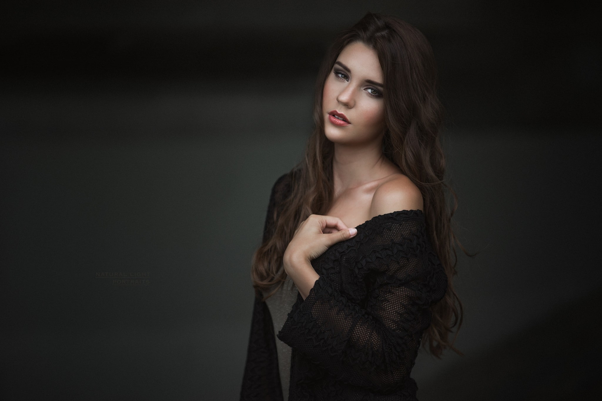 wavy hair, women, Robert Chrenka, portrait, model, 1080P, HD Wallpaper
