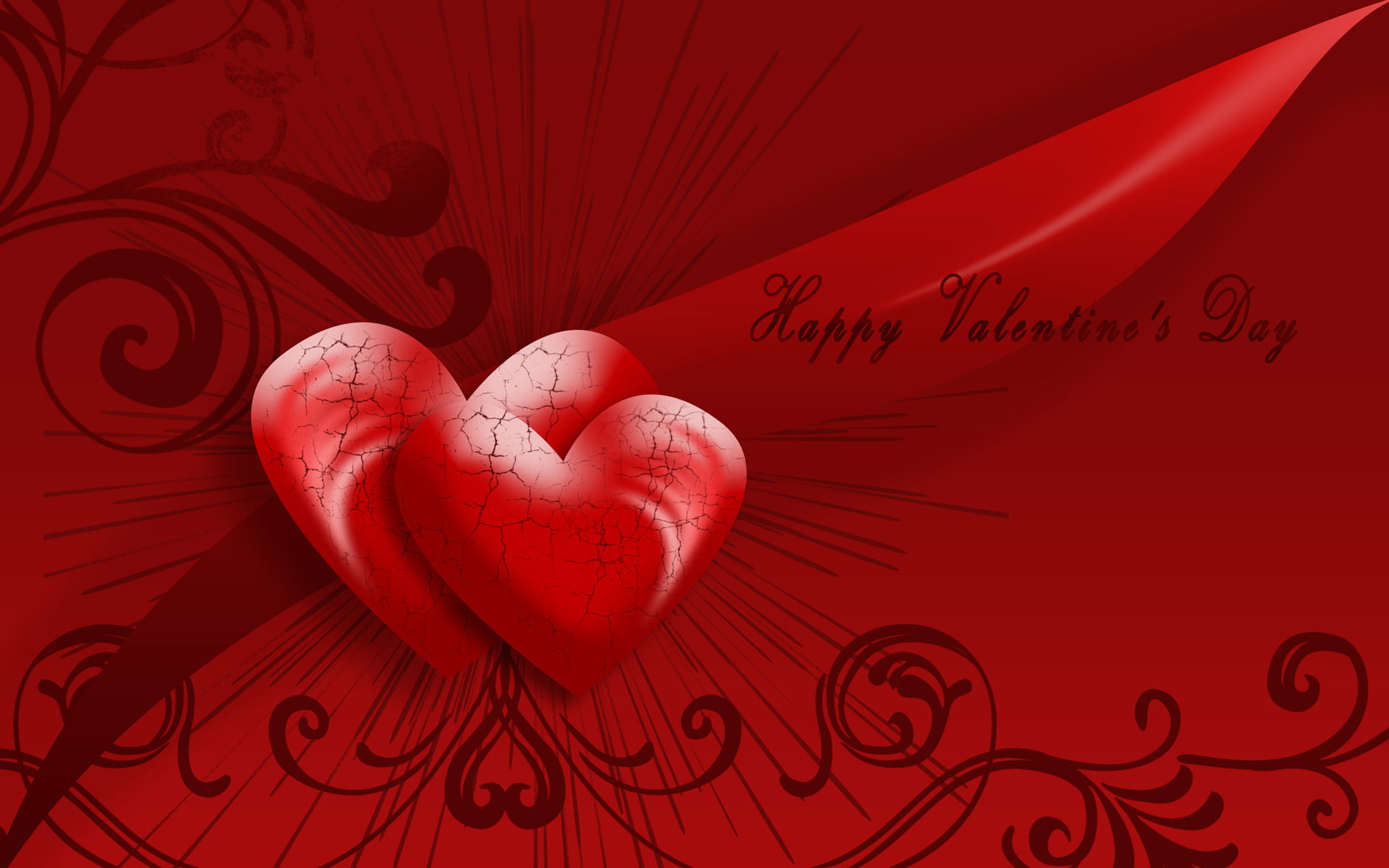  happy, hd, 1080P, heart, day, valentines, HD Wallpaper