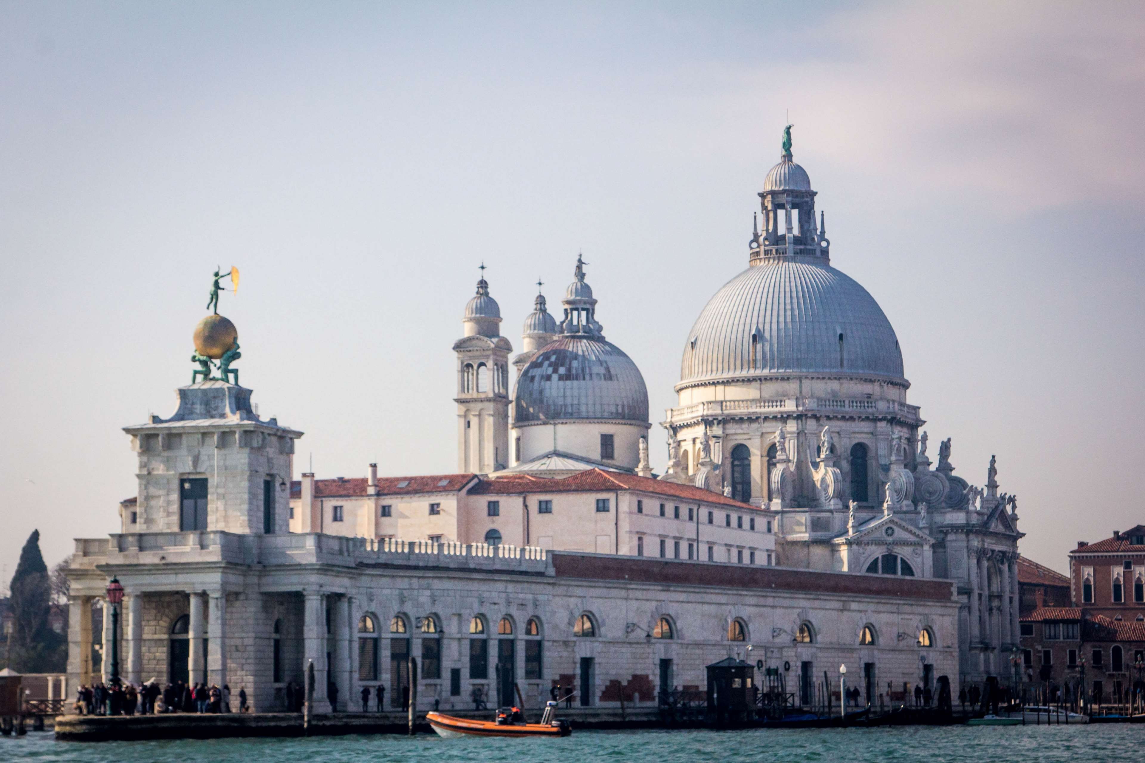 nature, palace, government, europe, santa maria della salute, spirituality, landmark, place of worship, italian, outdoors, venice, water, dome, architecture, HD Wallpaper