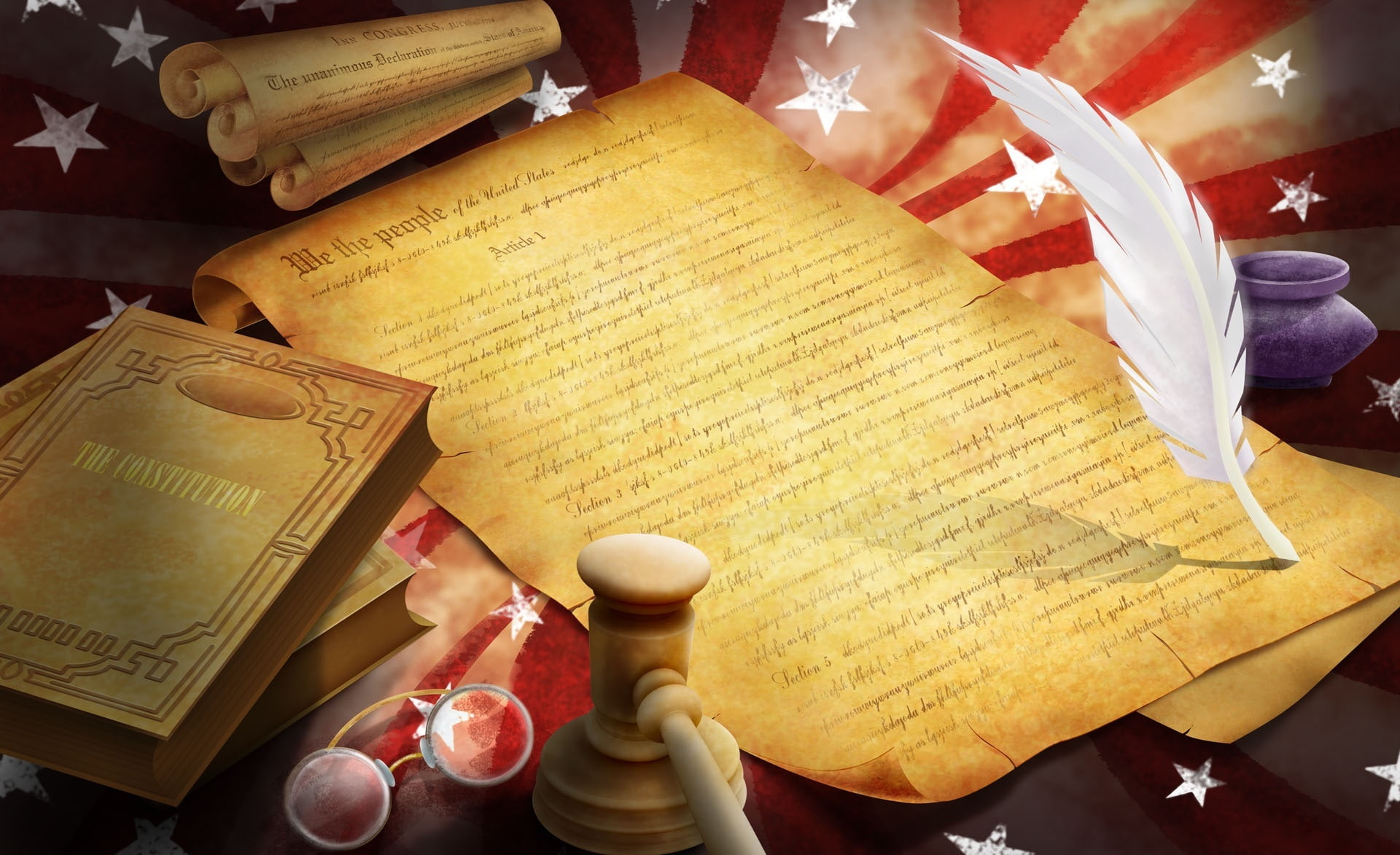 human hand, 1080P, indoors, old, history, holding, brown, declaration of independence, united states constitution, hand, Independence Day, one person, HD Wallpaper