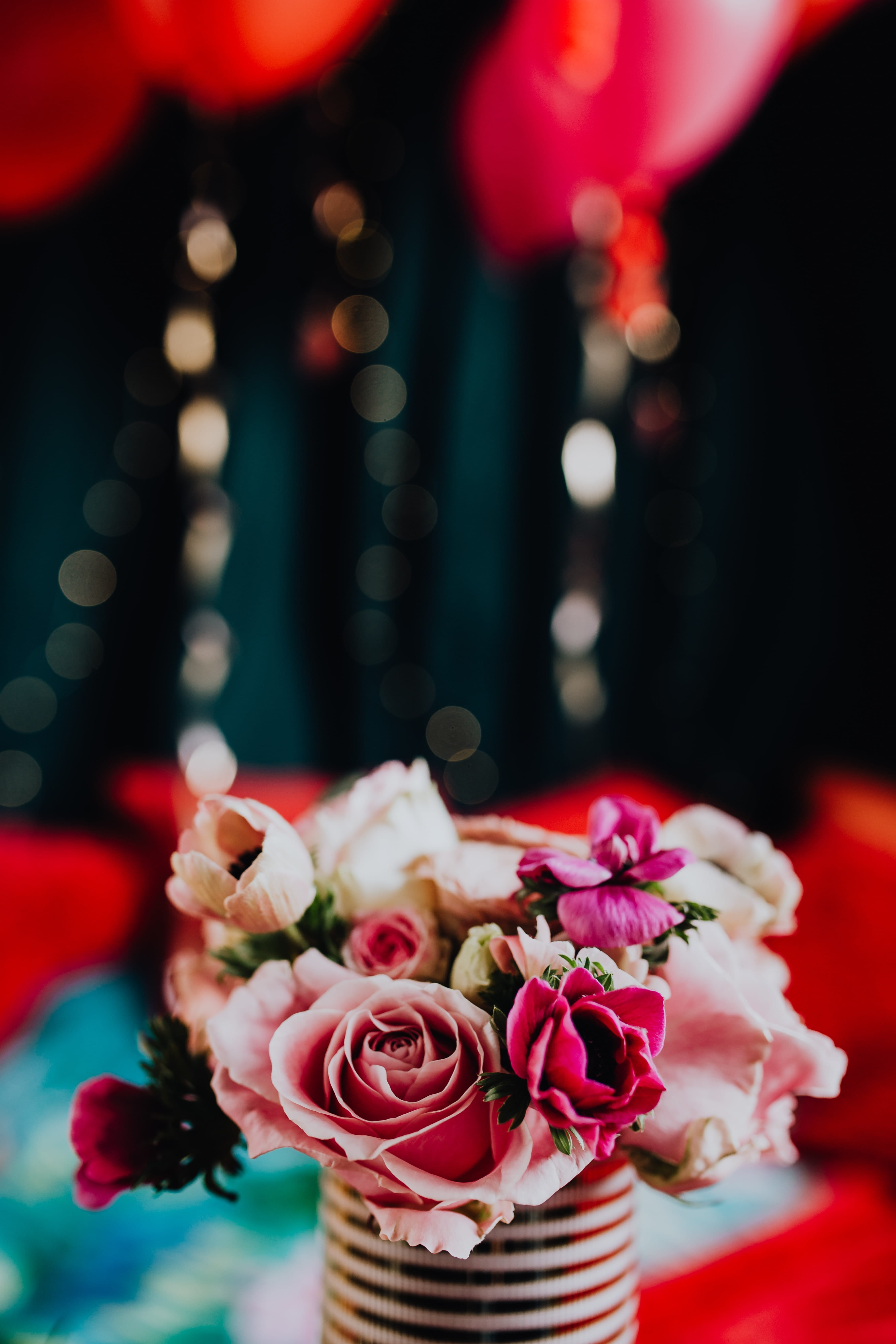 rose - flower, floral, beauty in nature, valentines, nature, red, day, freshness, flowering plant, roses, rose, romance, flower arrangement, close-up, plant, Phone HD Wallpaper