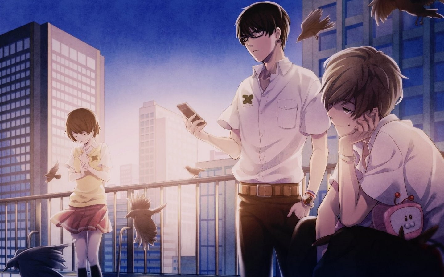 Kokonoe Arata, Zankyou no Terror, 720P, Mishima Lisa, HD Wallpaper