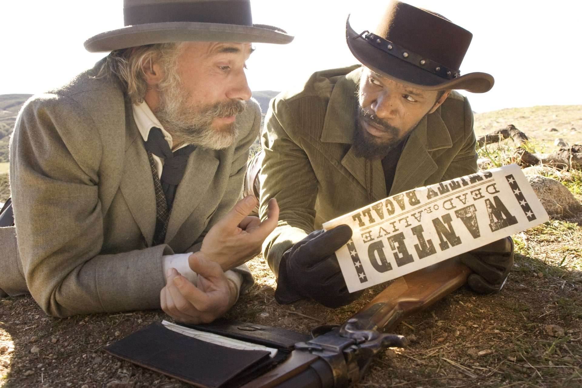 Jamie Foxx, 1080P, Django Unchained, Christoph Waltz, Movie, HD Wallpaper