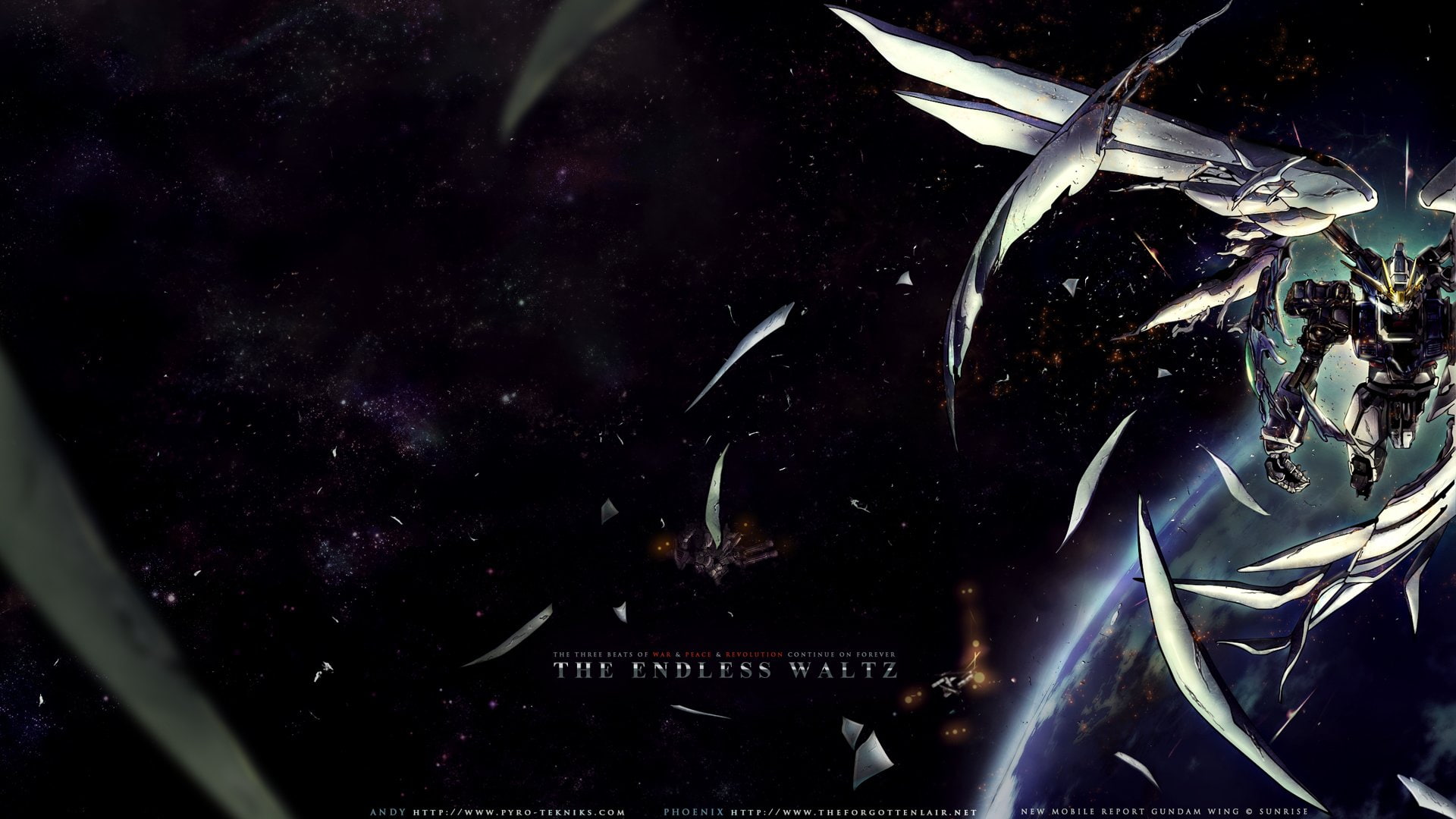 Gundam, waltz, endless, 1080P, Anime, HD Wallpaper