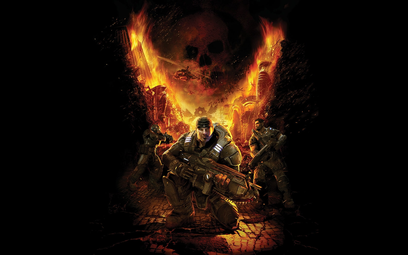 gow, war, hd, x, gears of war, 720P, video, gears, art, games, HD Wallpaper