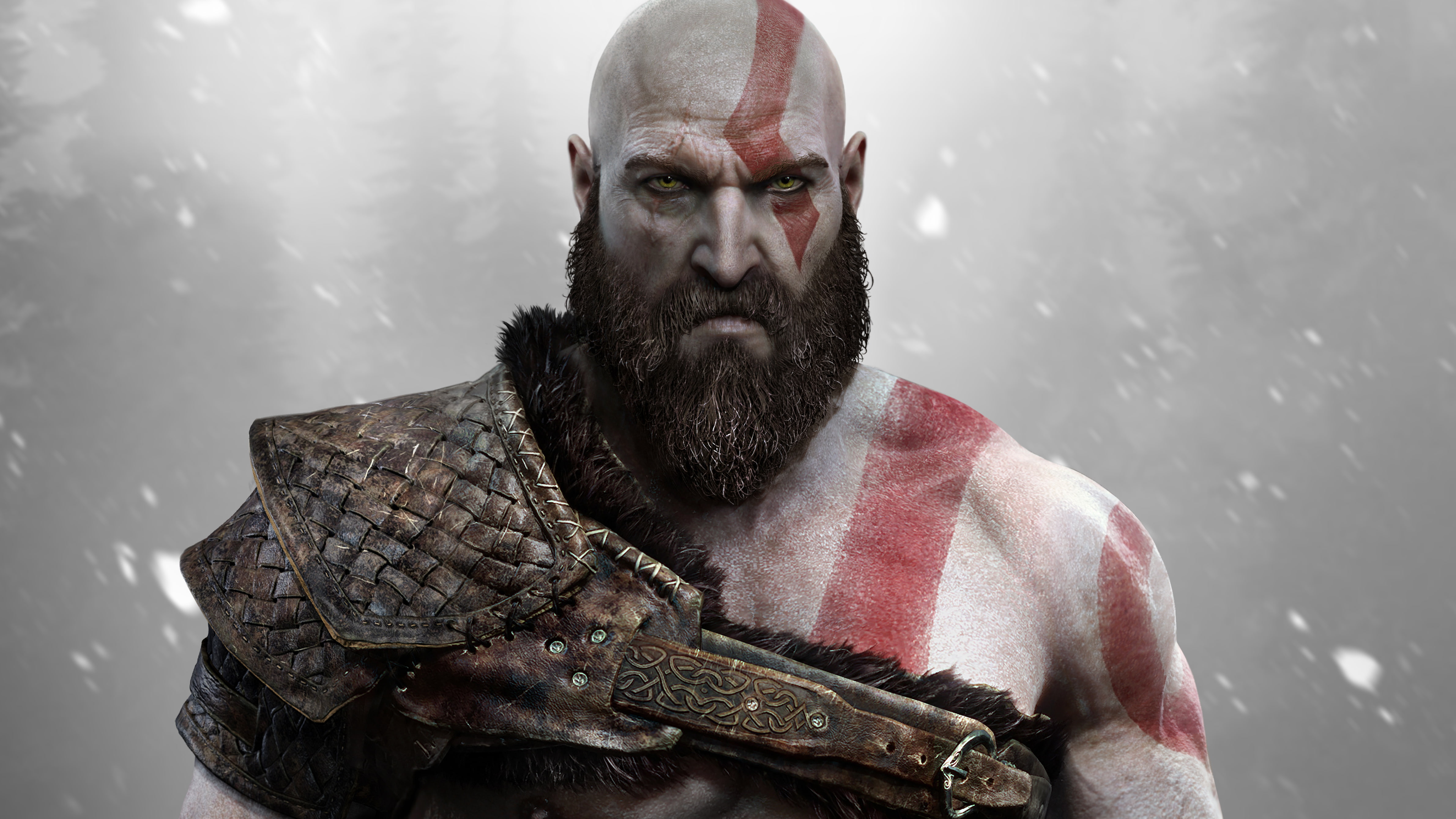 2017 Games, God of War, Kratos, 4K, PS4, 4K, HD Wallpaper