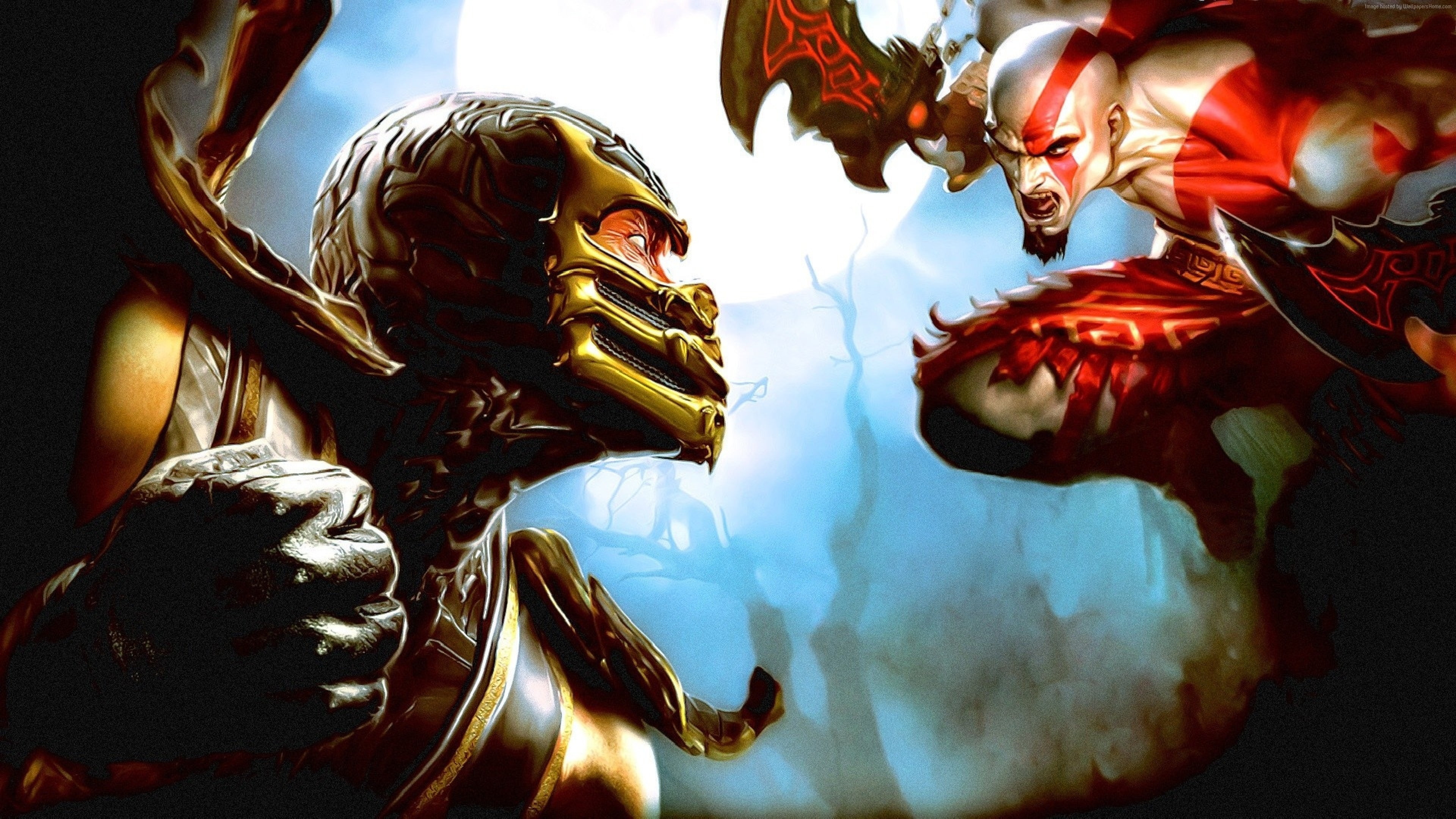4K, 4k, God of War, E3 2017, screenshot, HD Wallpaper