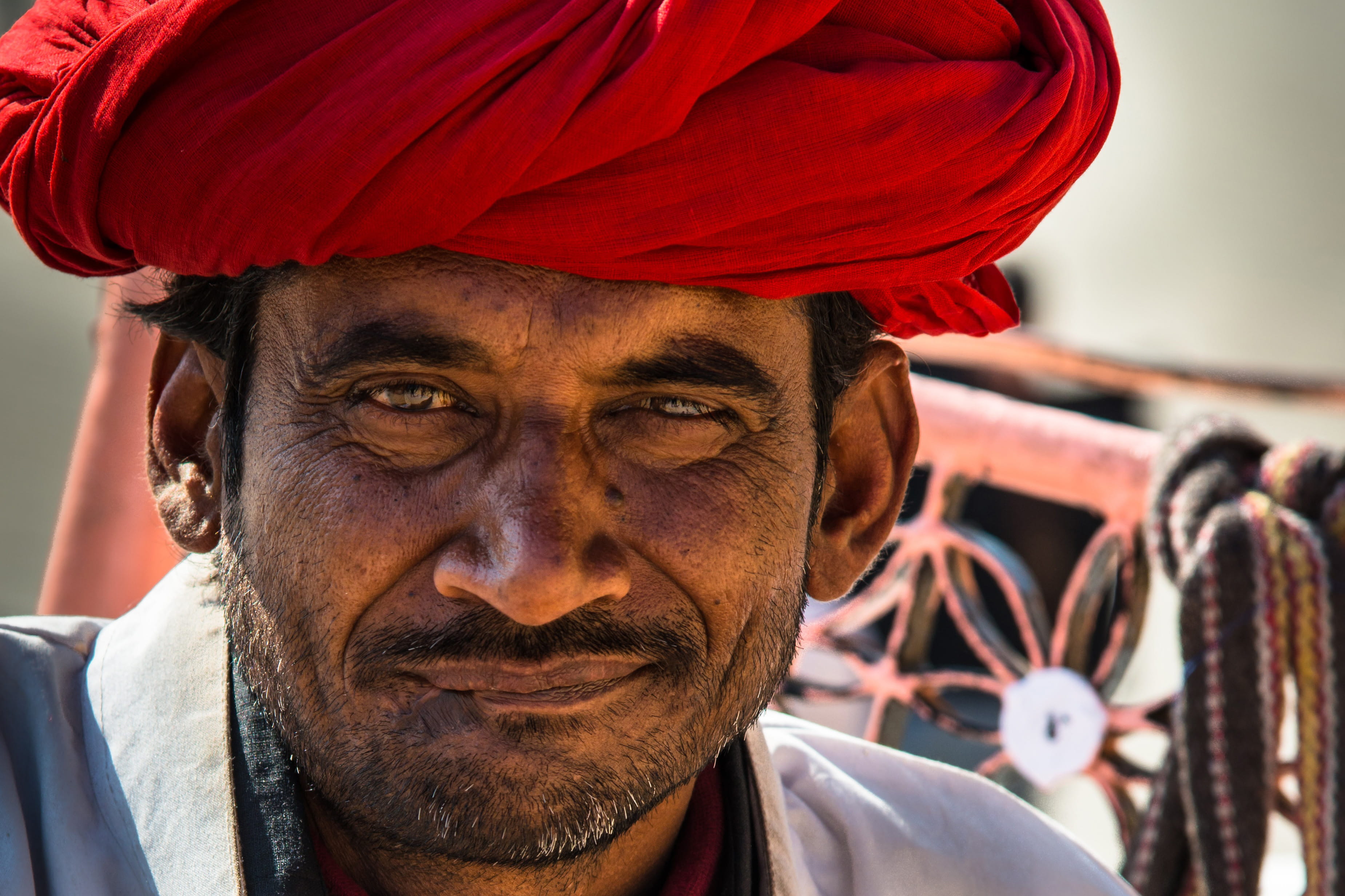 wearing, portrait, man, body part, clothing, traditional clothing, social issues, facial hair, india, looking at camera, 2K, people, close-up, mustache, HD Wallpaper